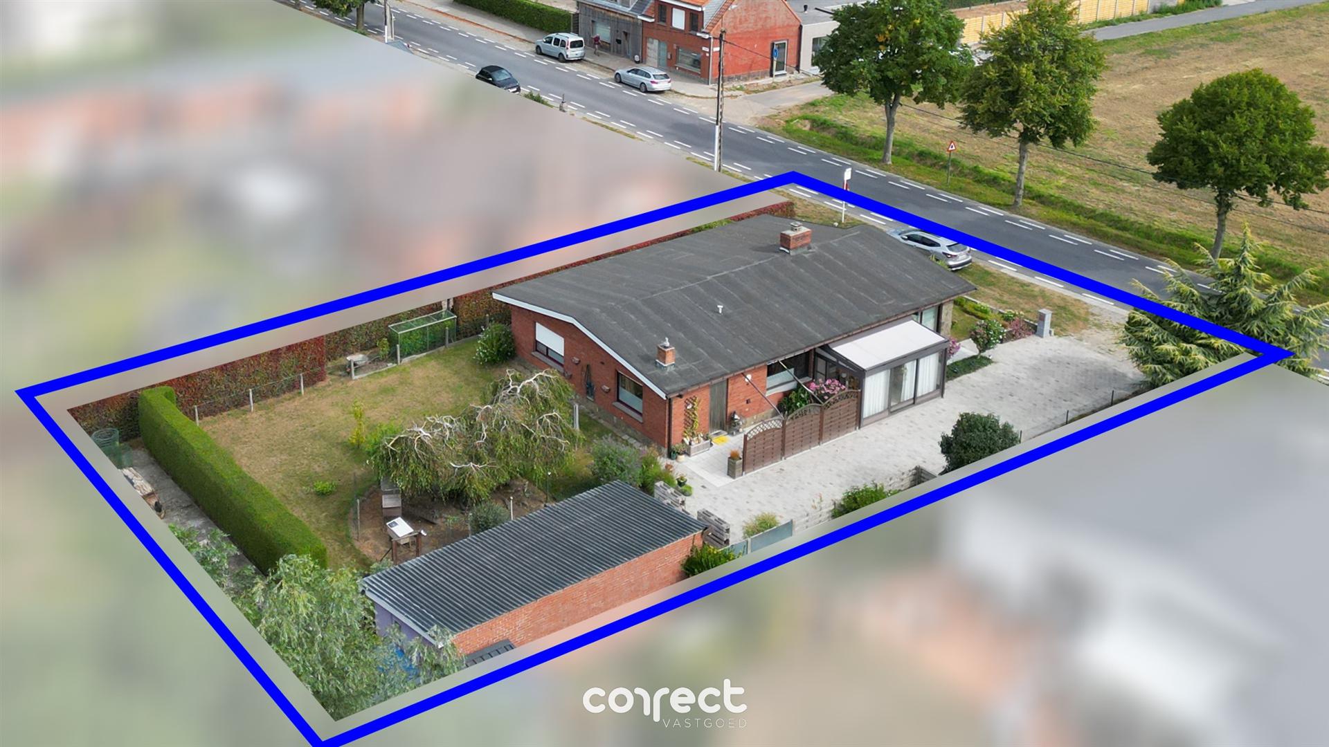 Instapklare laagbouwvilla met tuin, ruime oprit met garage.  foto 16