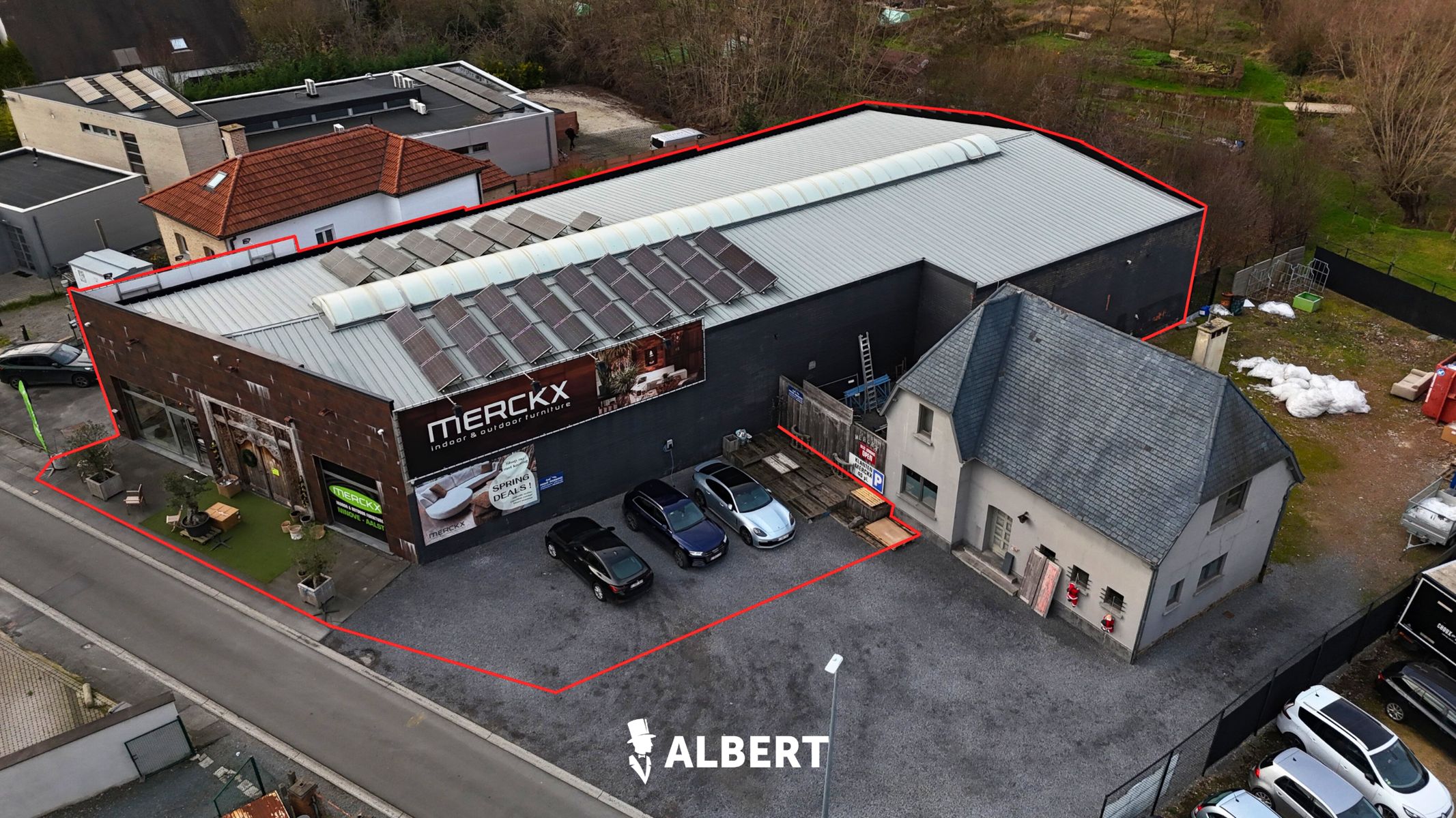 Commerciële ruimte van 850 m² in Ninove foto {{pictureIndex}}