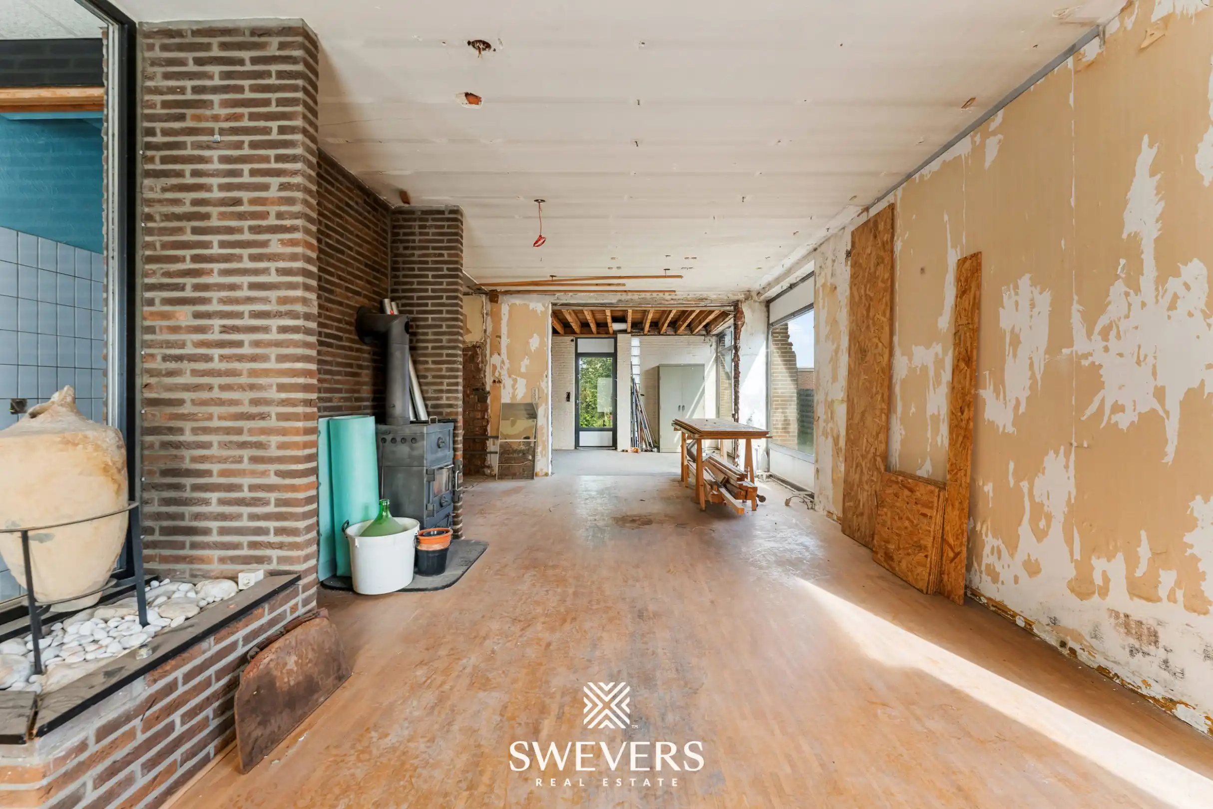 Rustig gelegen renovatieproject met landelijk uitzicht nabij Hasselt  foto 2