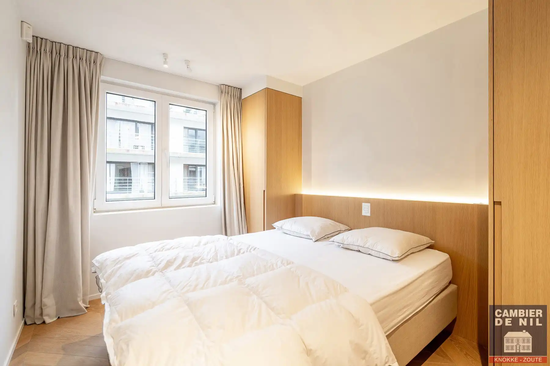 Volledig gerenoveerd appartement met 2 volwaardige slaapkamers – centrum Knokke foto 22