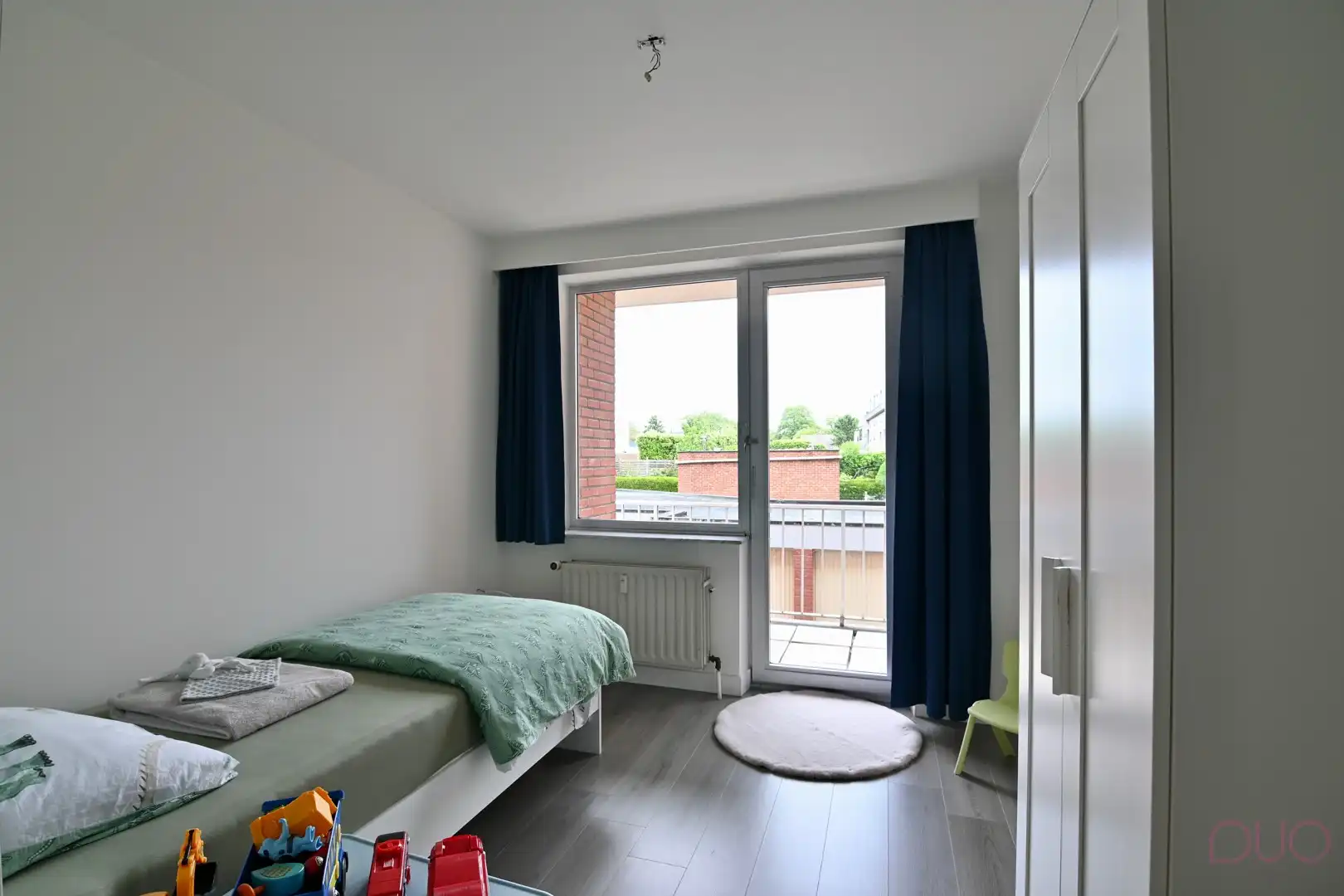 Instapklaar gelijkvloers appartement met 2 slaapkamers en garagebox op een toplocatie foto 12