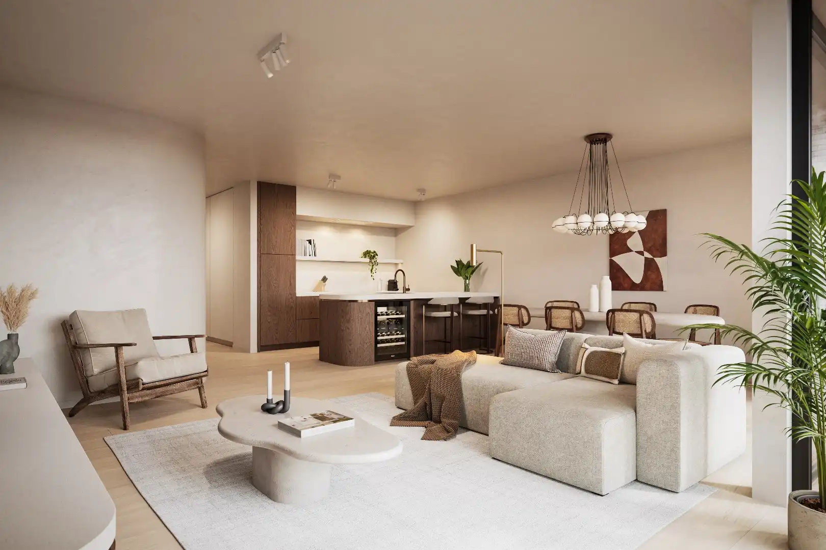 Breed nieuwbouwappartement in centrum Knokke foto 3