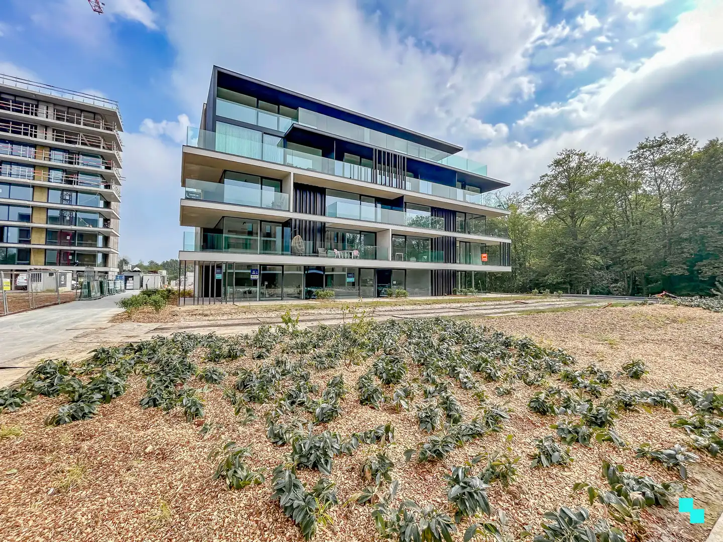 Gelijkvloers hoek appartement met riant terras foto 17