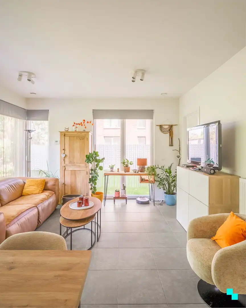 Gelijkvloers appartement omgeven door groen aan de Sint-Denijskerk foto 3