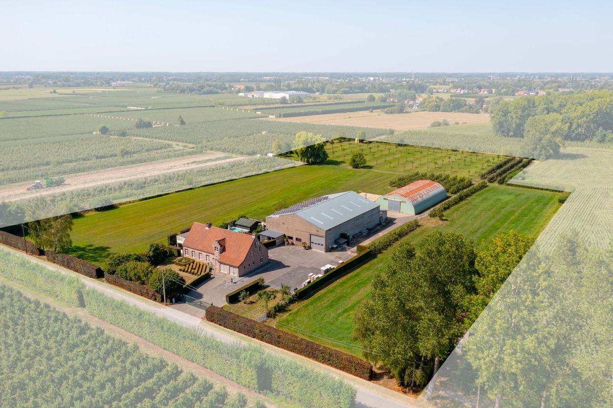 Landbouwbedrijf met villa en loodsen te koop op 2 à 3 ha te Sint-Gillis-Waas foto 2