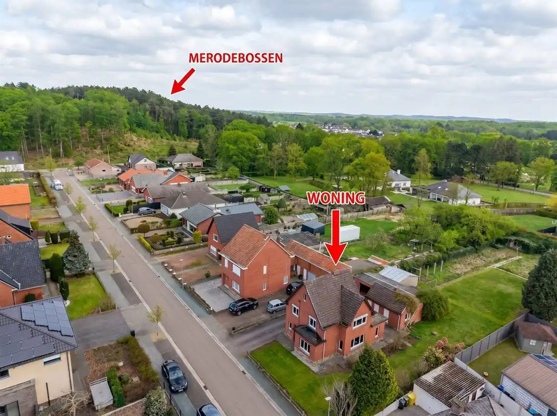 Vlakbij ingang merodebossen, soldie woning met potentieel foto 3