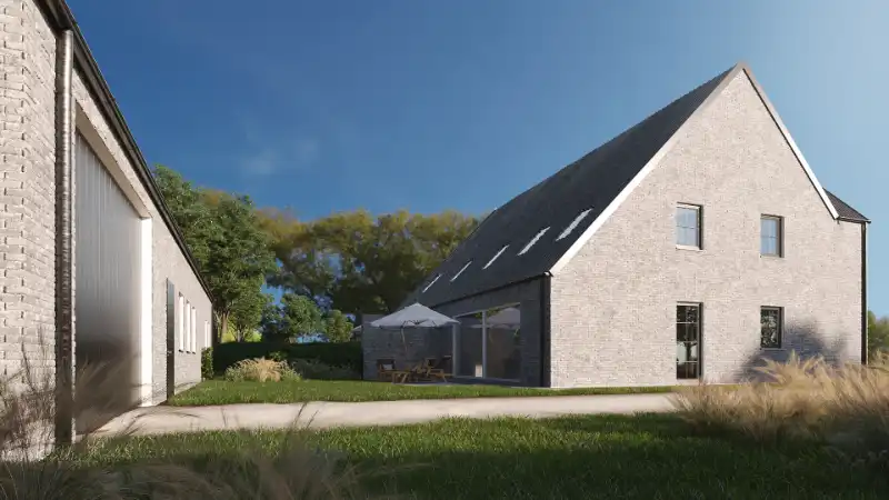 Nieuwbouw halfopen woning met klein magazijn foto 9