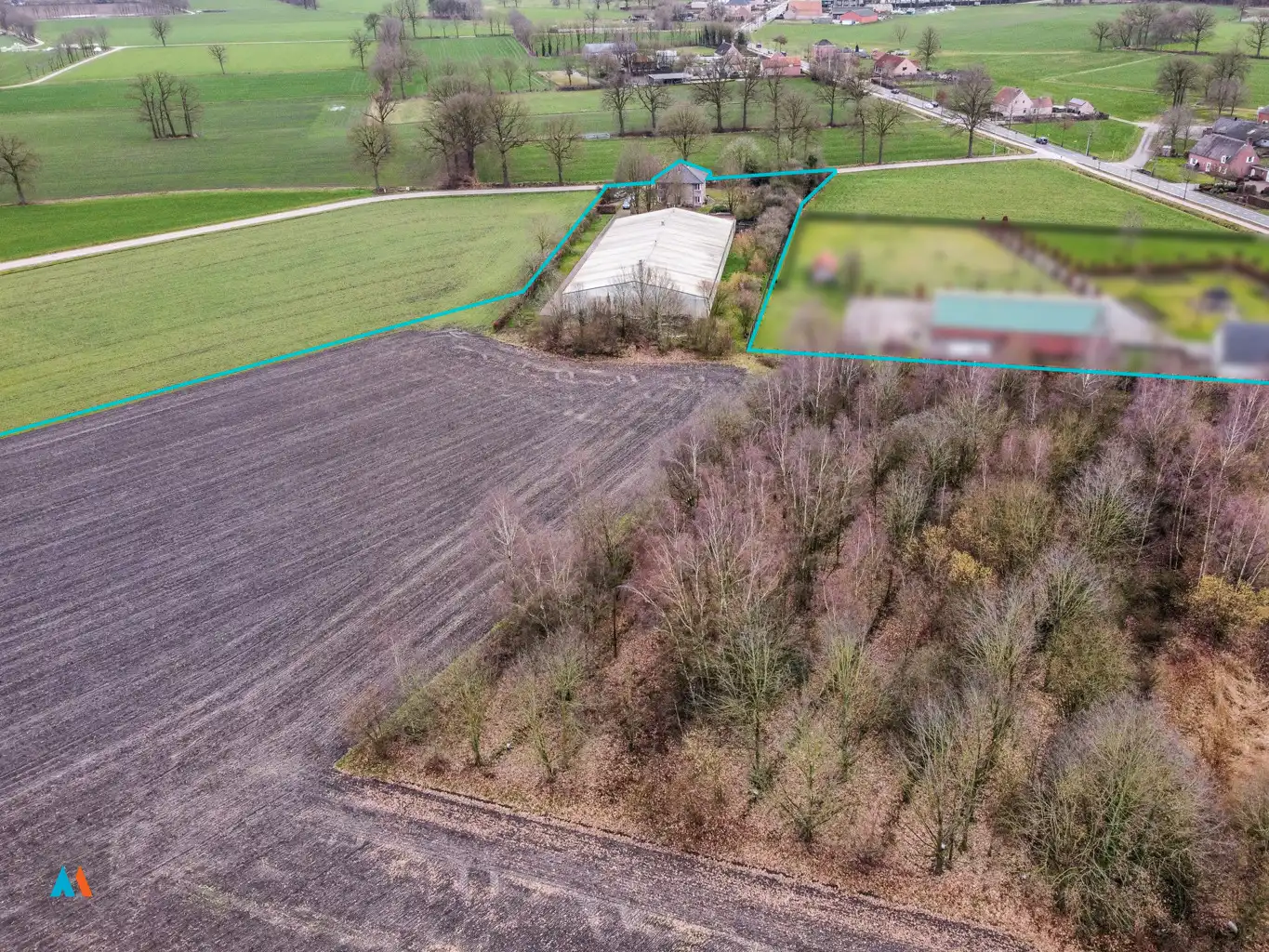 Unieke landbouwlocatie met bedrijfswoning en loods foto 23