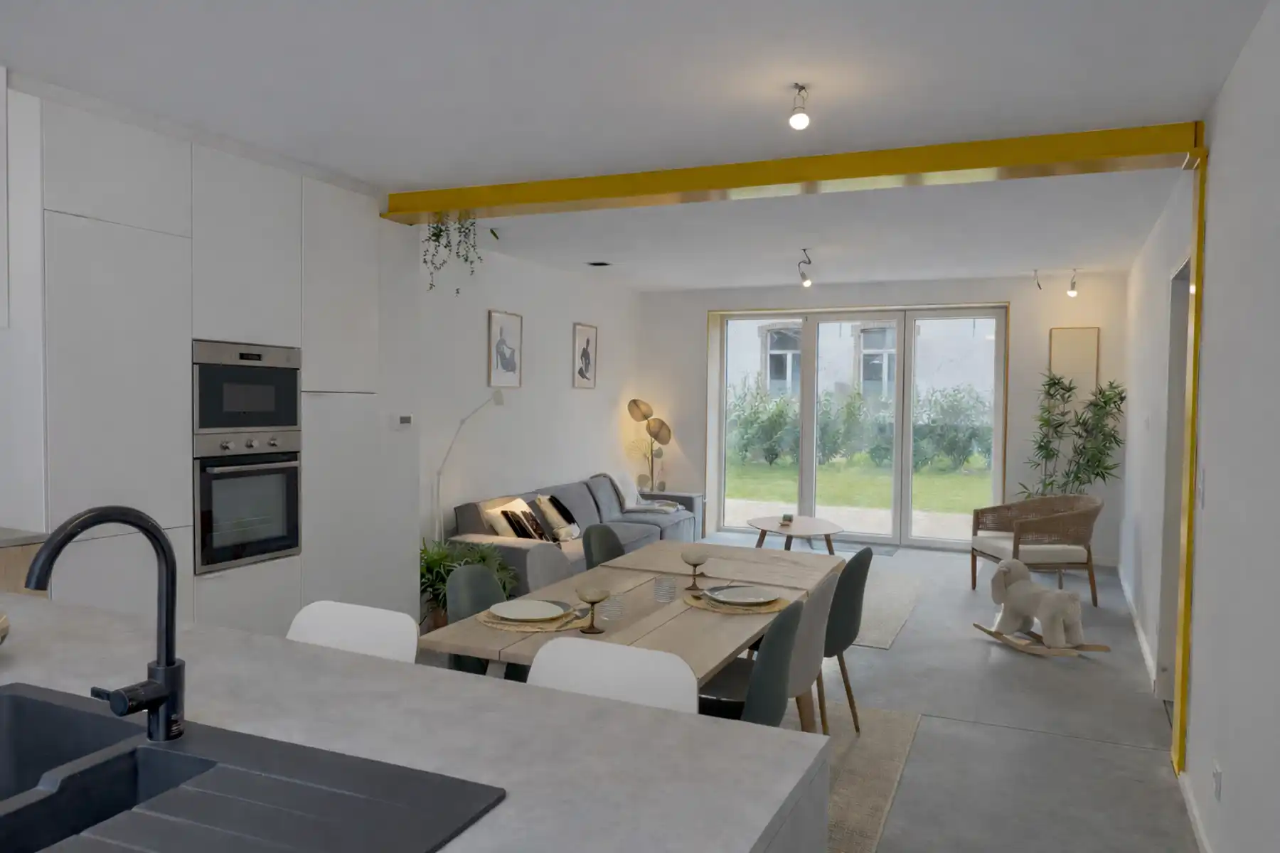 Ruime halfopen bebouwing met 3 slaapkamers en 2 badkamers foto 13