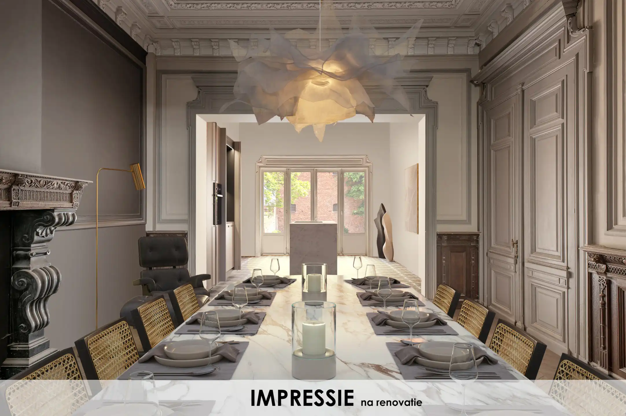 Villa appartement 267m² + tuin in uniek en historisch kader  foto 5