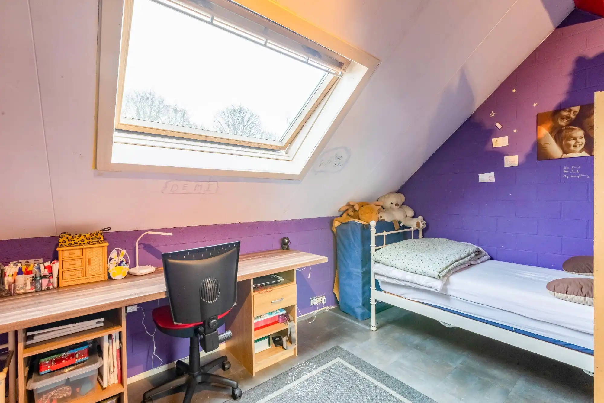 Ruime gezinswoning met 4 slaapkamers en zicht op het groen foto 19