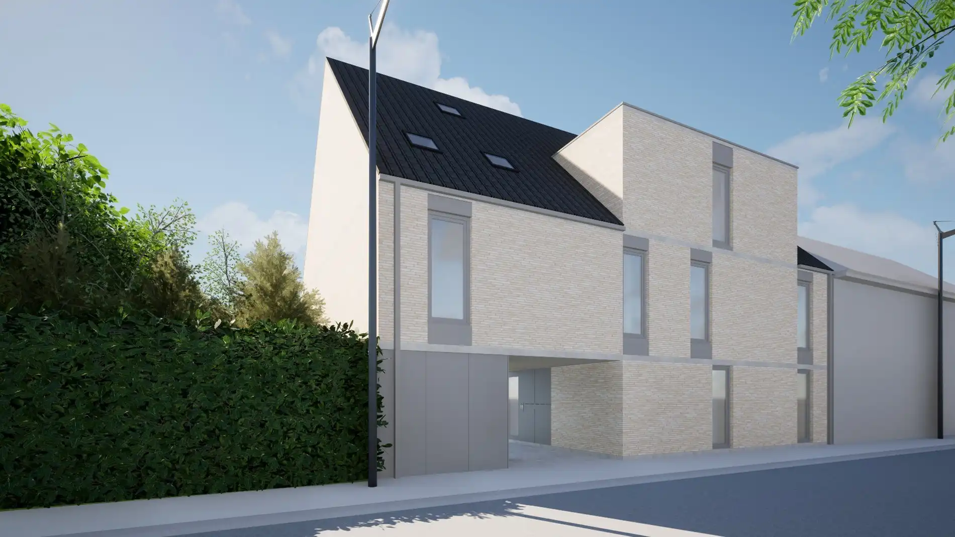 Nieuwbouwappartement (6%) te koop centrum Waregem: Dakappartement met 1 slaapkamer en leuk terras. foto 5