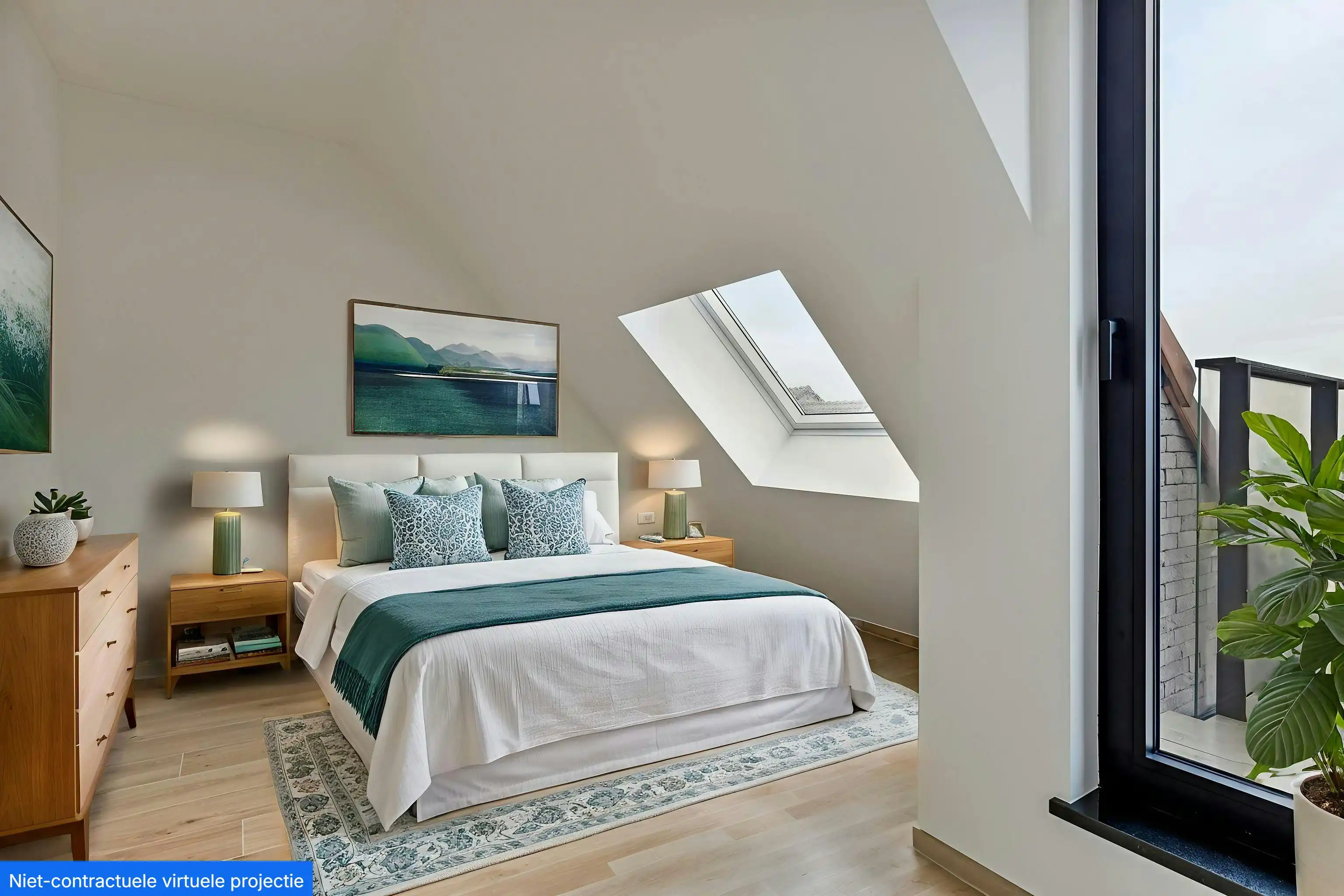 Duplex Penthouse met 3 slaapkamers te koop Koekelberg foto 2