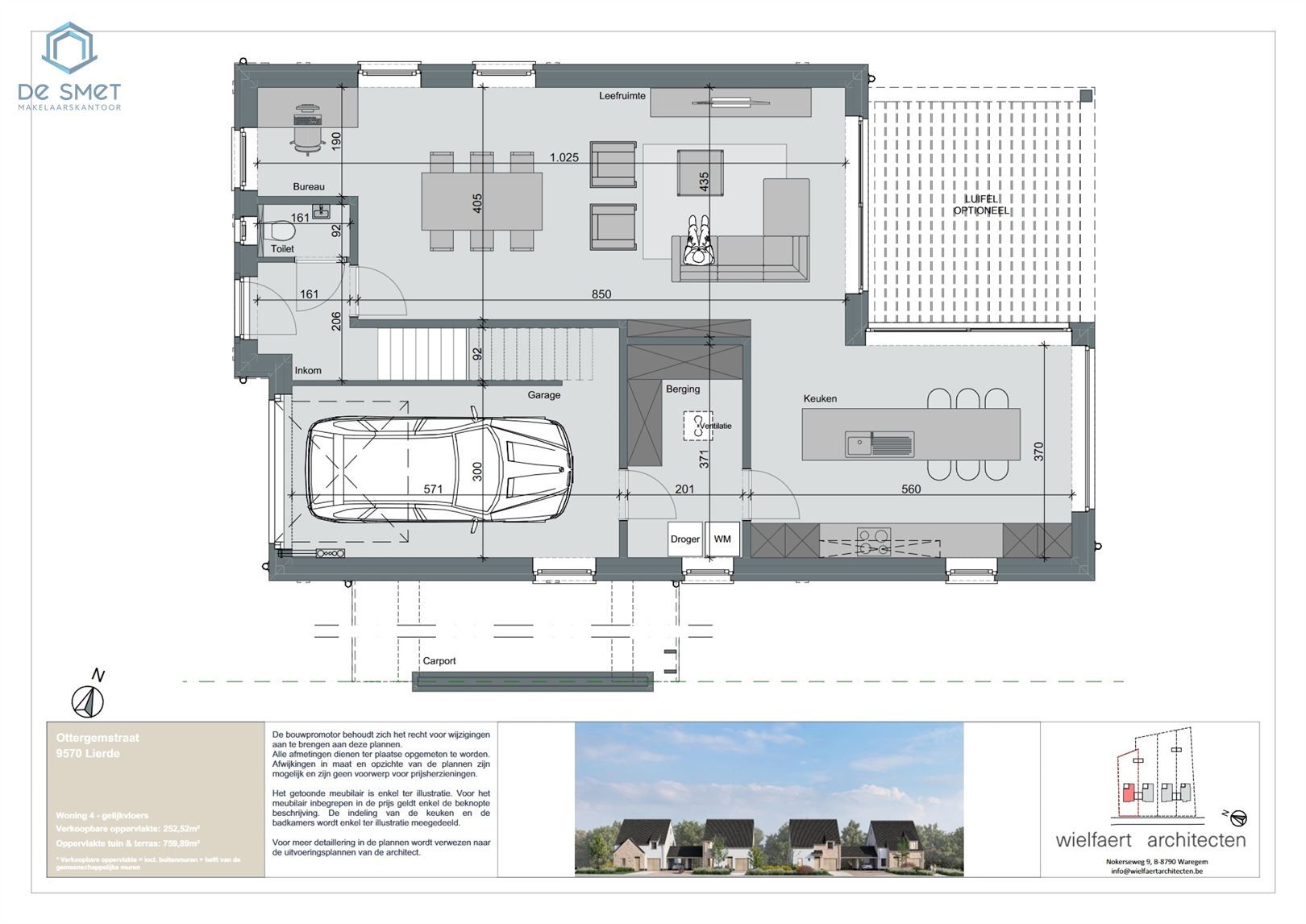 NIEUWBOUW OPEN BEBOUWING MET 3 SLP EN TUIN TE DEFTINGE foto 11