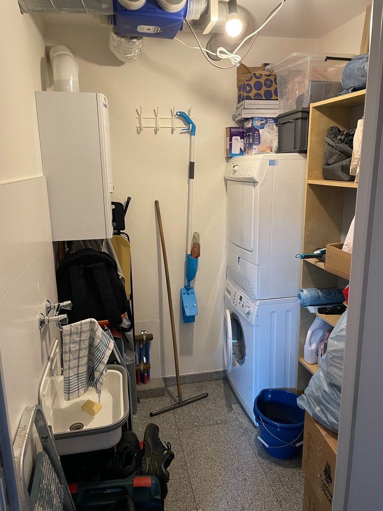 Gelijkvloers appartement met twee slaapkamers en twee terrassen en tuintjes. foto 13