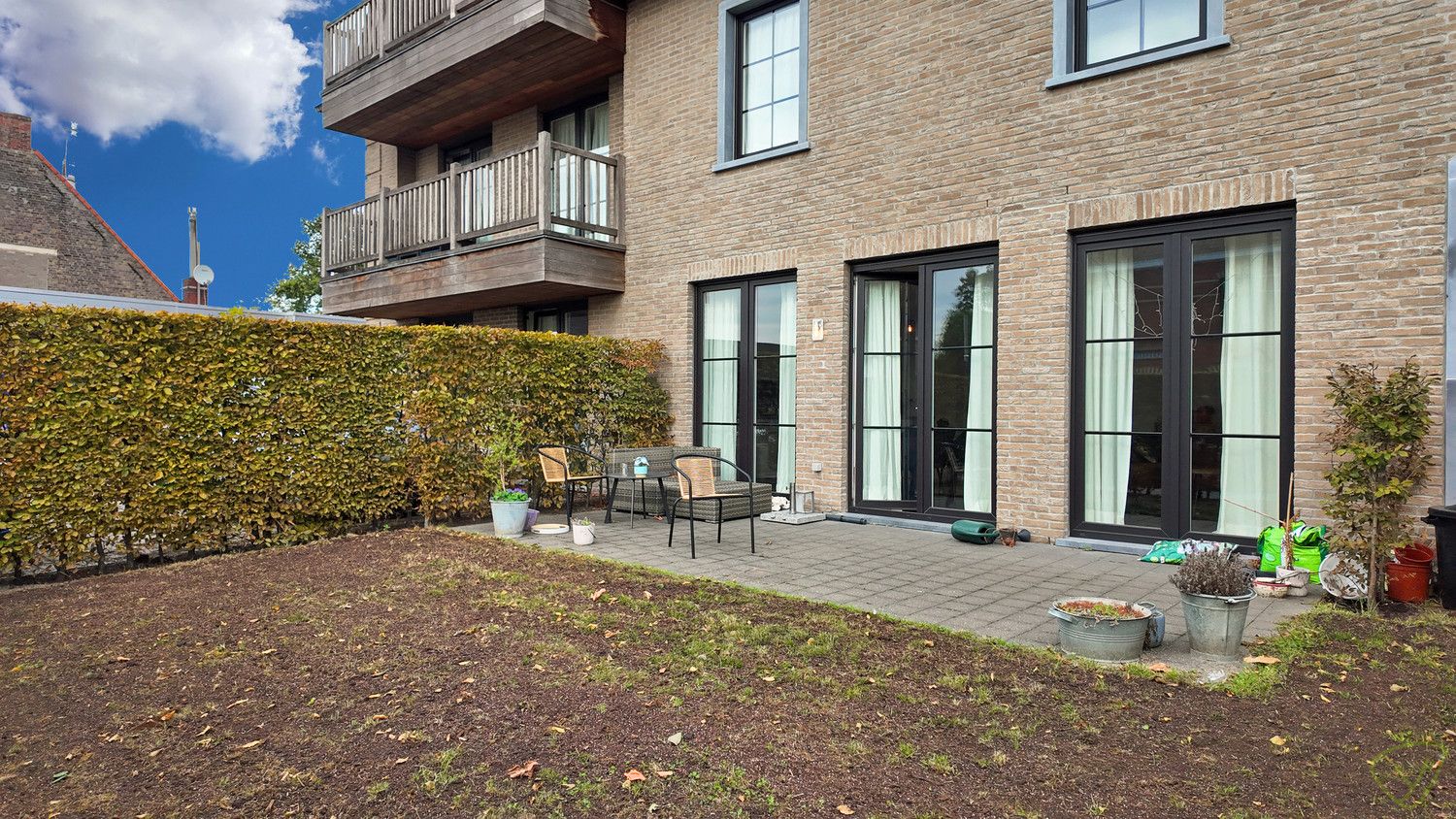 Zonovergoten gelijkvloersappartement in het centrum van Kaprijke! foto 11