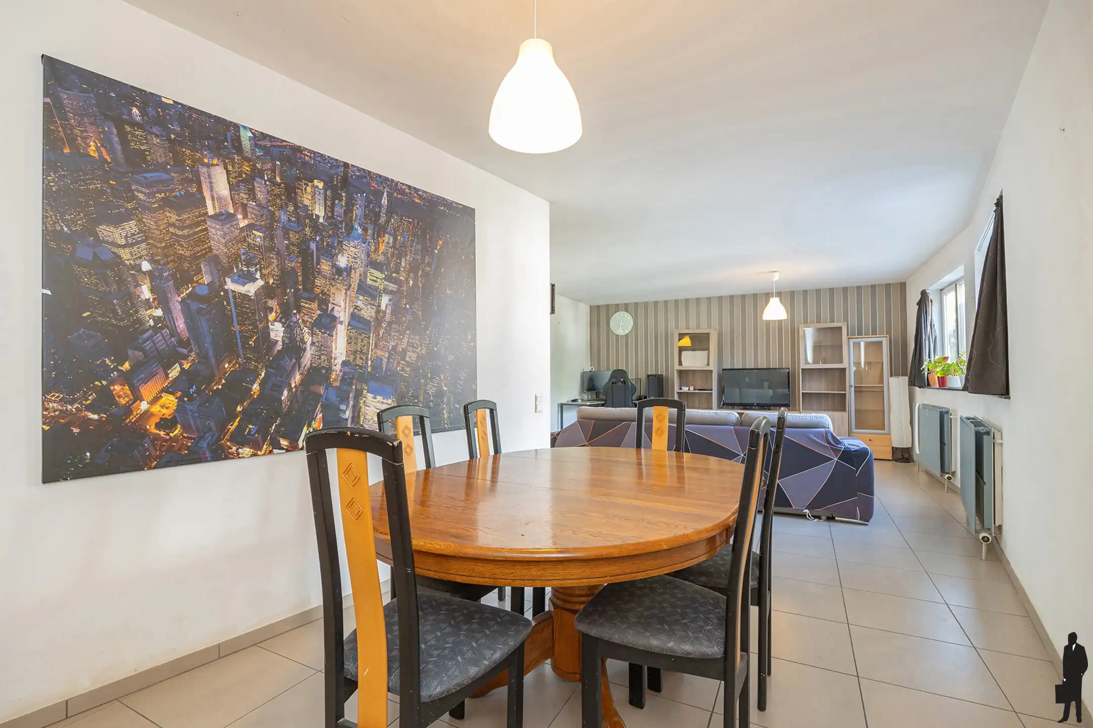 Appartement met 3 slpk en garage in centrum Hamme  foto 5