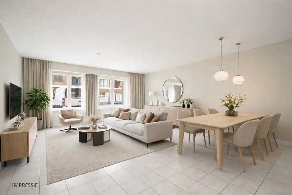 Gelijkvloers appartement met tuin en autostaanplaats foto 3