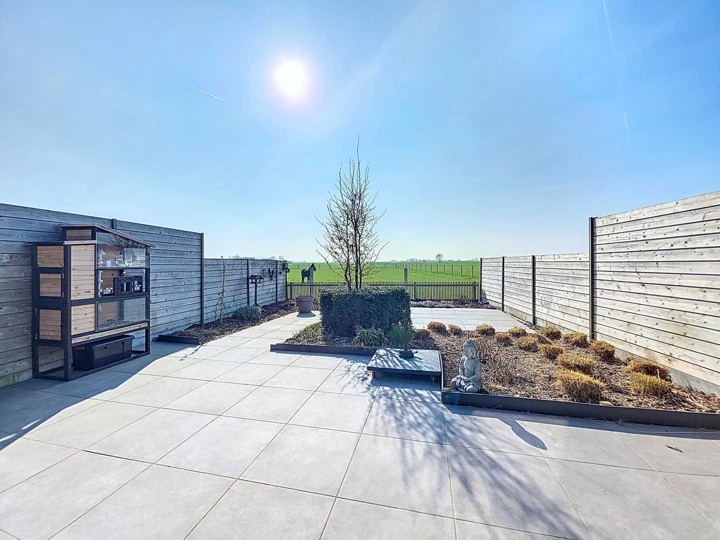 Halfopen bebouwing met zonnig terras en verzichten te Ramskapelle foto 3