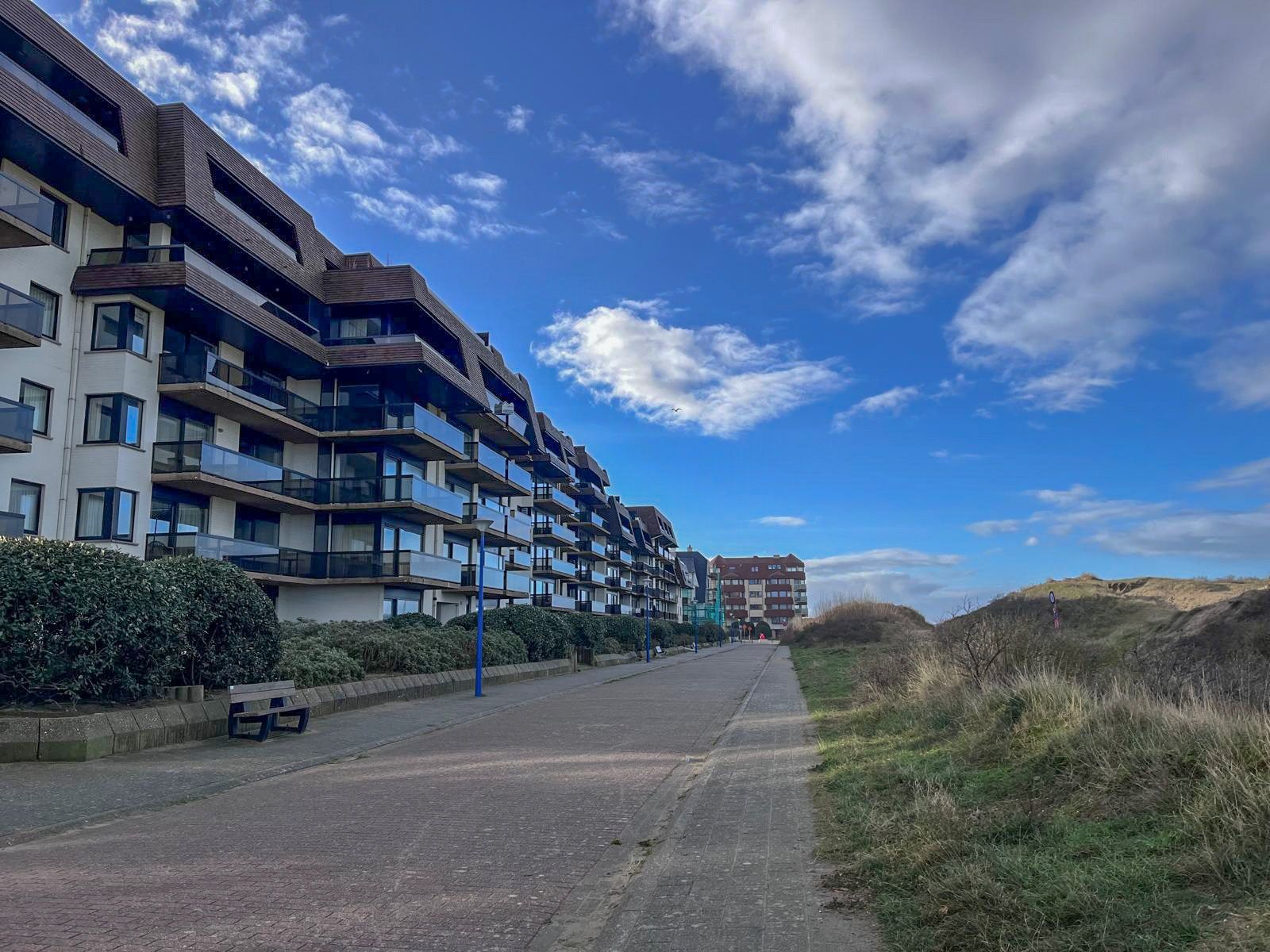 Ruime studio met prachtig zeezicht in de Res. Plaza I foto 14