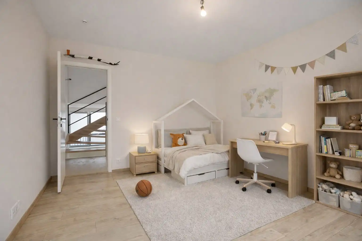 Nieuwbouwwoning met 3 slaapkamers, 3 badkamers, tuin, terras en autostaanplaats in Tienen – EPC 27 kWh/m² - bewoonbare opp. 172 m² foto 24