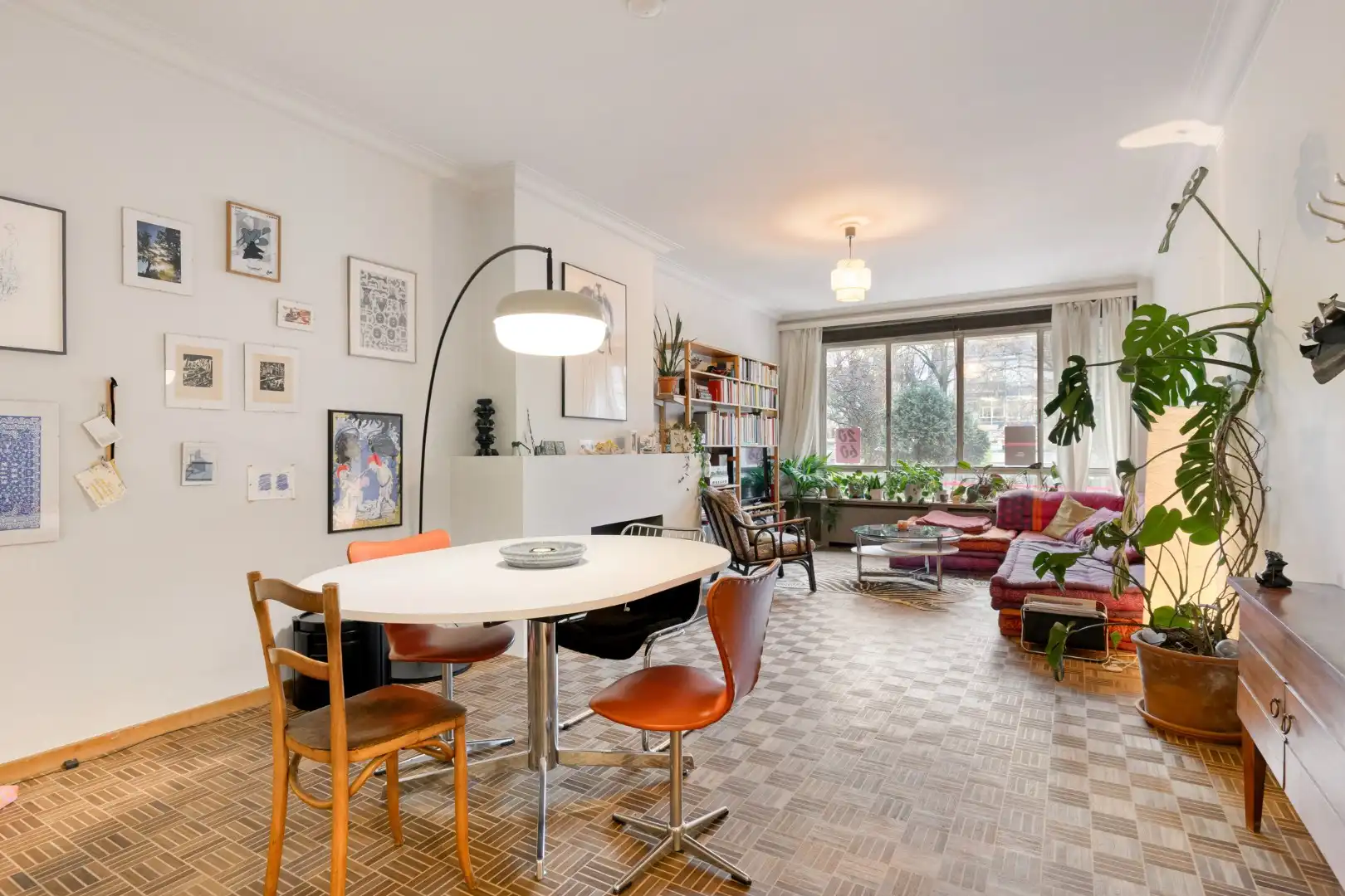 Hoofdfoto van de publicatie: Appartement in centrum Antwerpen terras en tuin