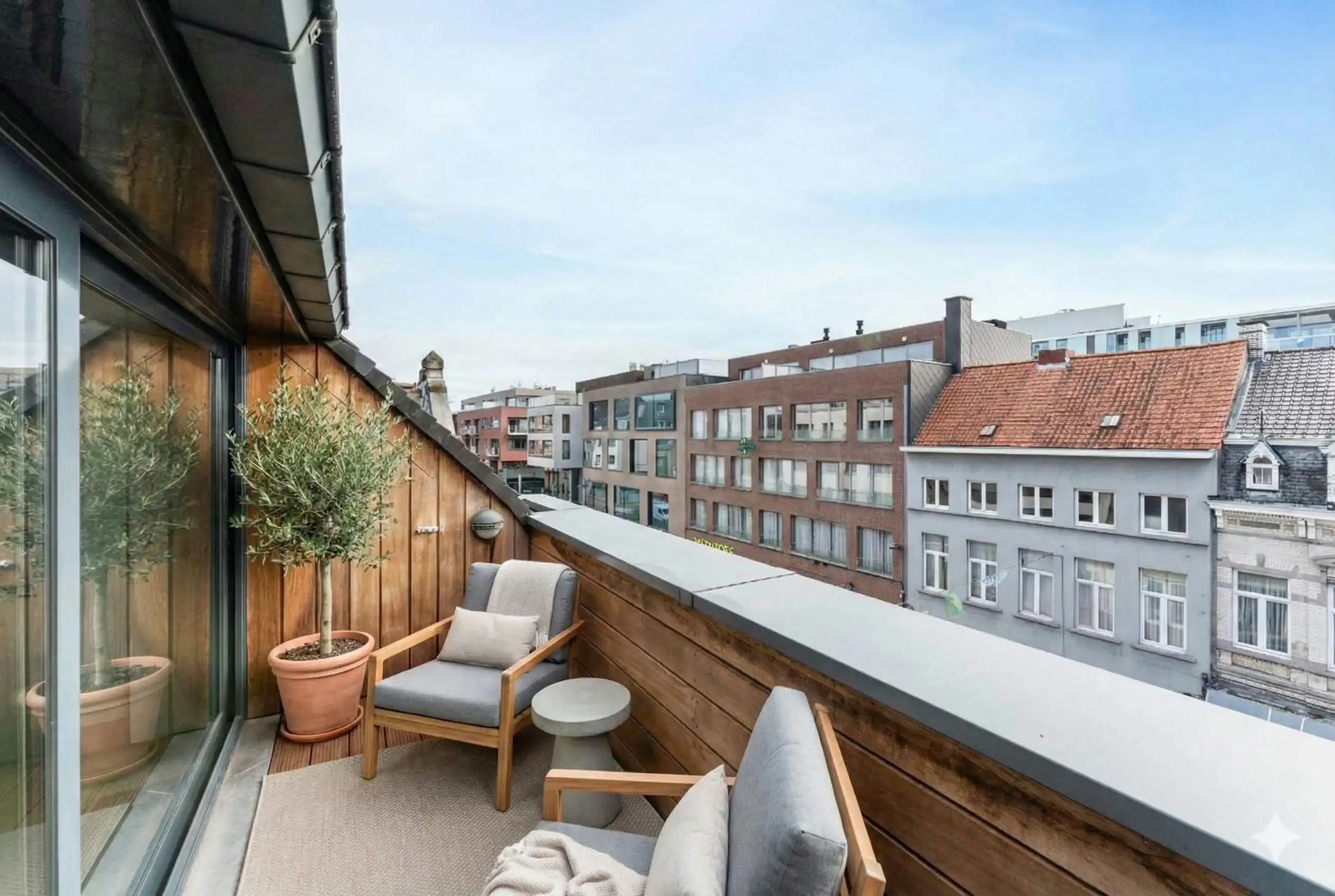 Dakappartement (119 m²) met 2  slaapkamers en 2 terrassen  foto 5