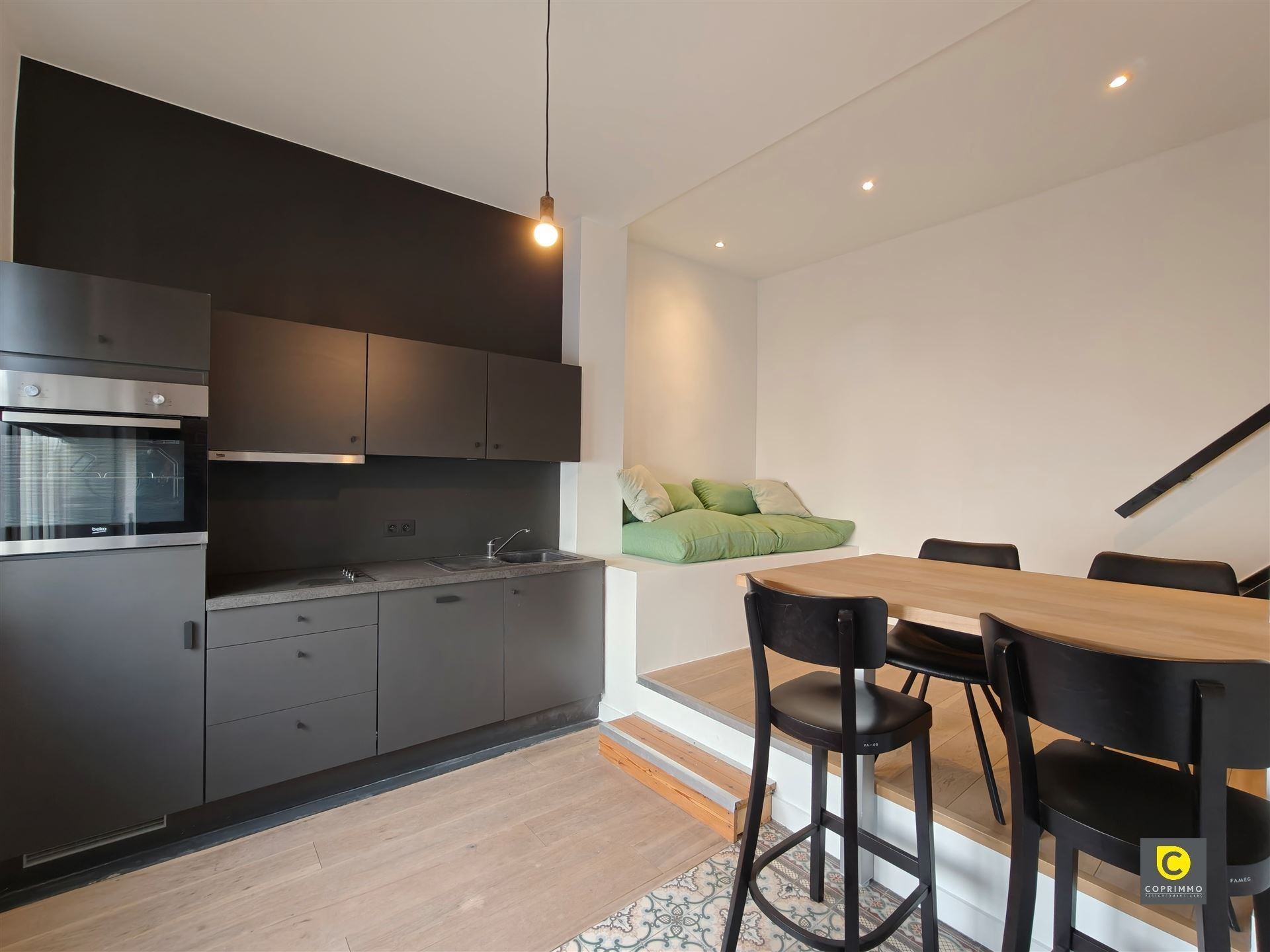 Leuk duplex 1 slpk appartement foto 2