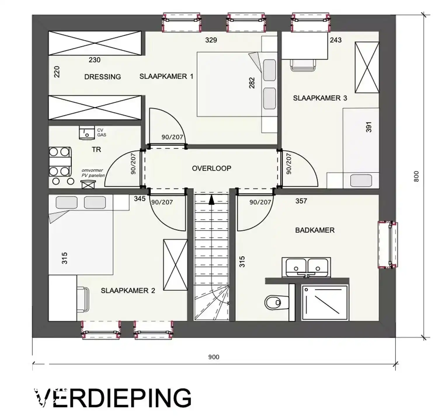 Bouwproject met woningvoorstel op perceel van 10a77ca foto 5