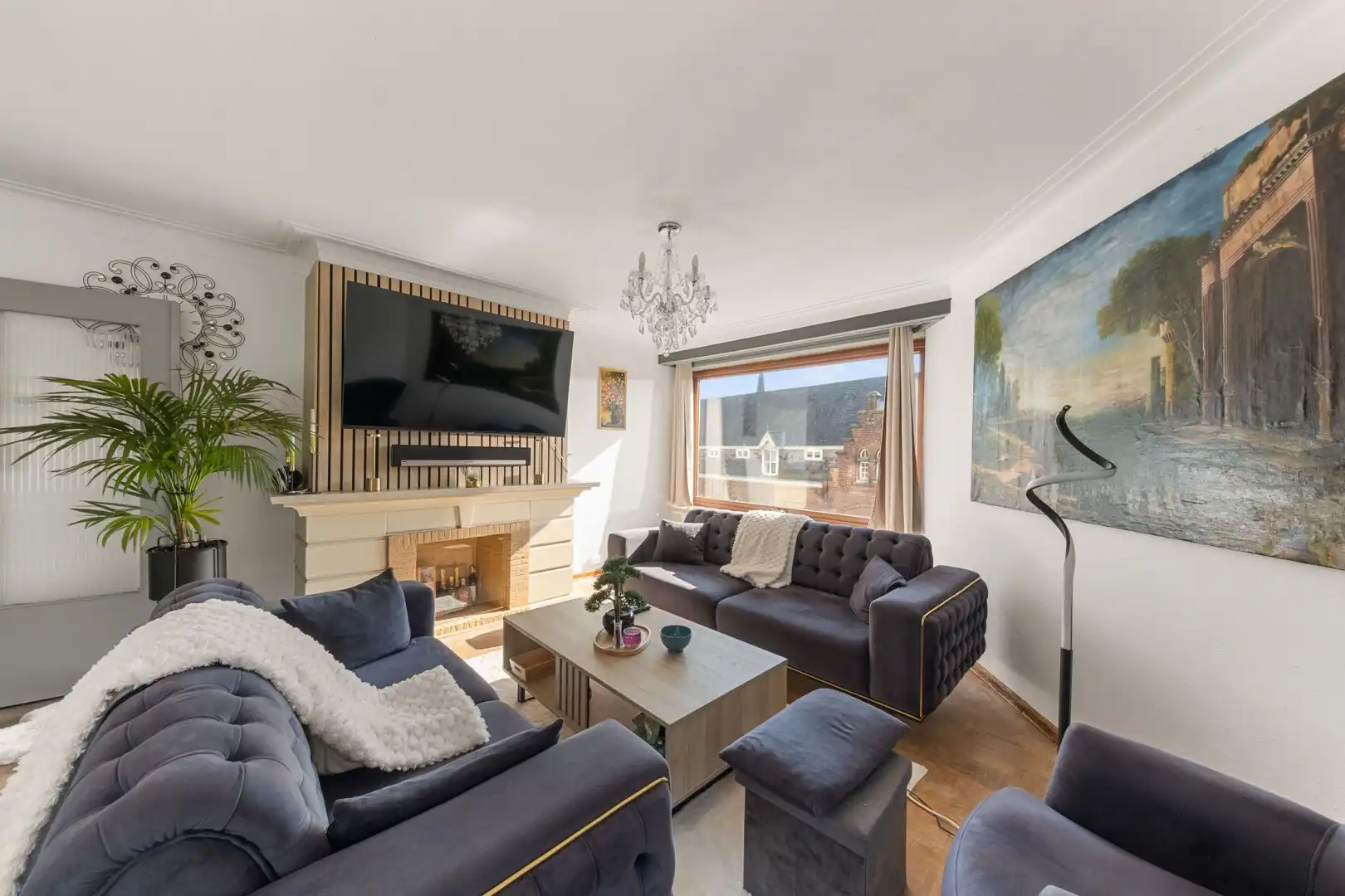 Ruim en lichtrijk 2-slaapkamerappartement met mooi uitzicht in Gent foto 6