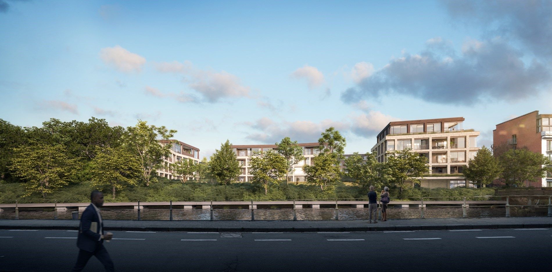 Woonhof aan de Leie – Luxueus wonen aan het water in Kortrijk foto 3