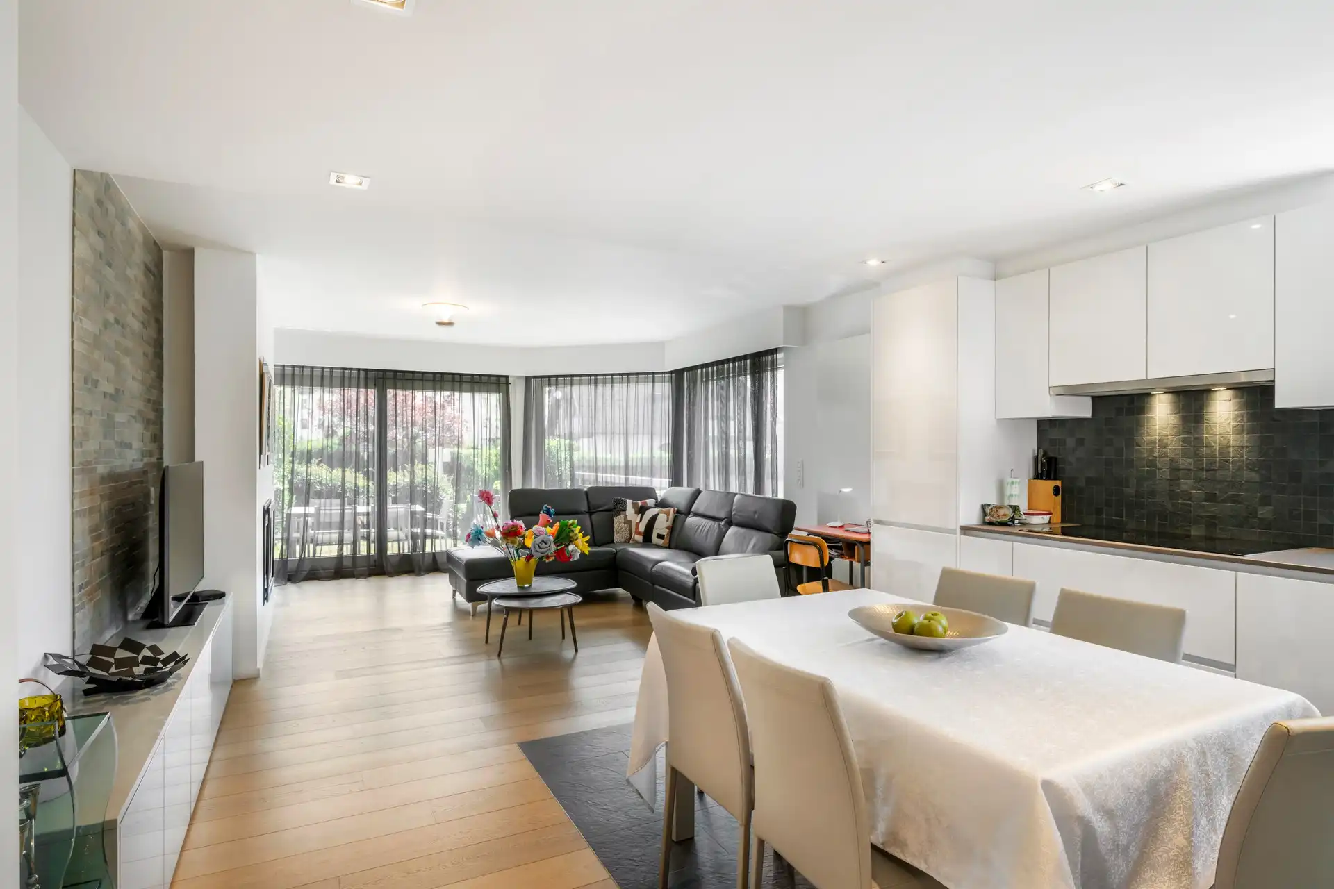 Zonovergoten tuinappartement in het Zoute foto 5