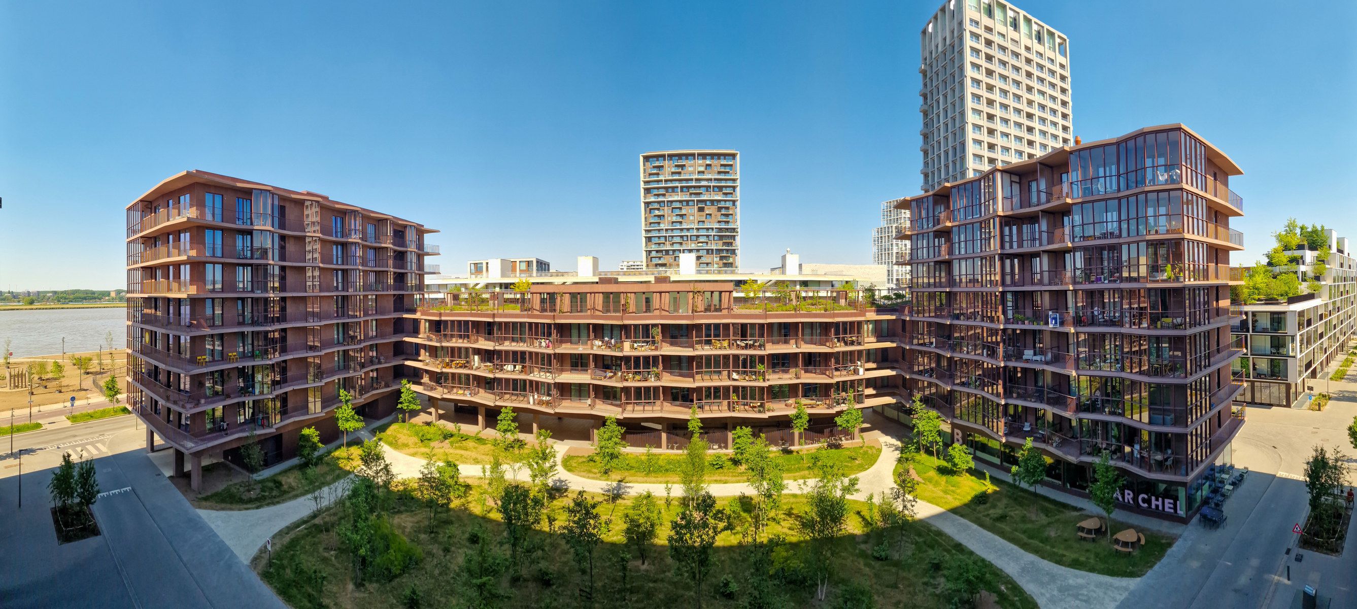 Gemeubeld 1-slpk app. met terras en zicht op binnenpark foto 8