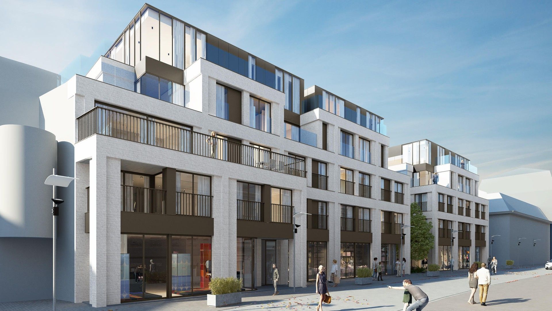 Nieuwbouwappartement met EPC A en terras in Wetteren te koop foto 3