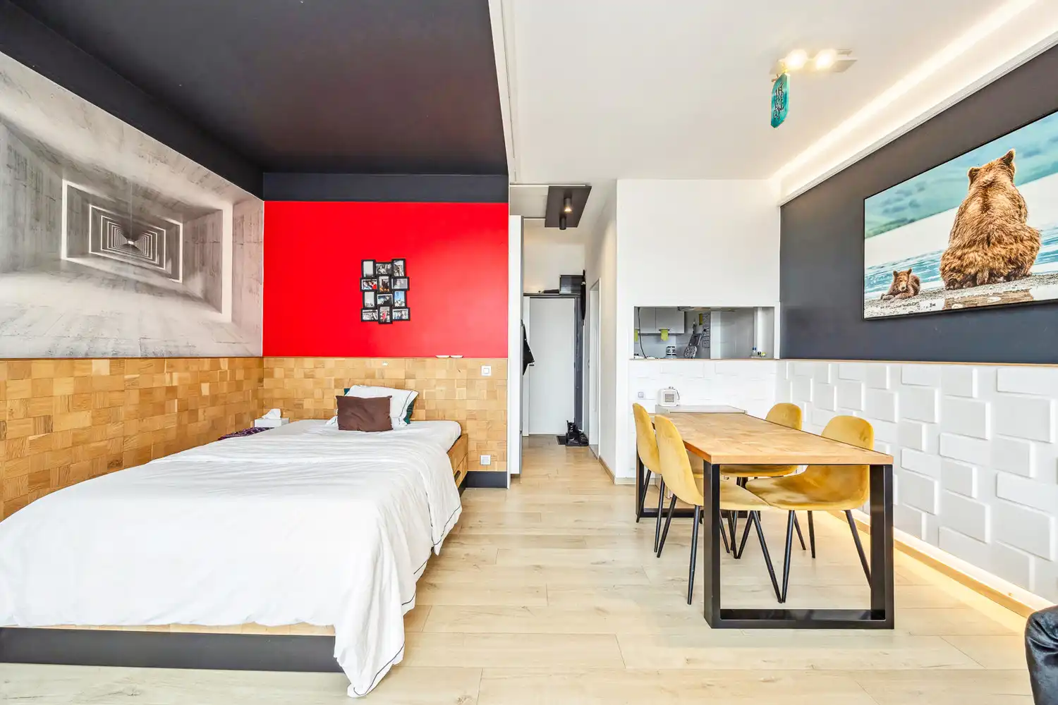 MATCHED: kevin@wellimmo.net voor meer info! Instapklare, steeds goed verhuurde en gemeubelde studio (42m²) op toplocatie aan het Stadspark met gunstig EPC (222Kw/m²)! foto 7