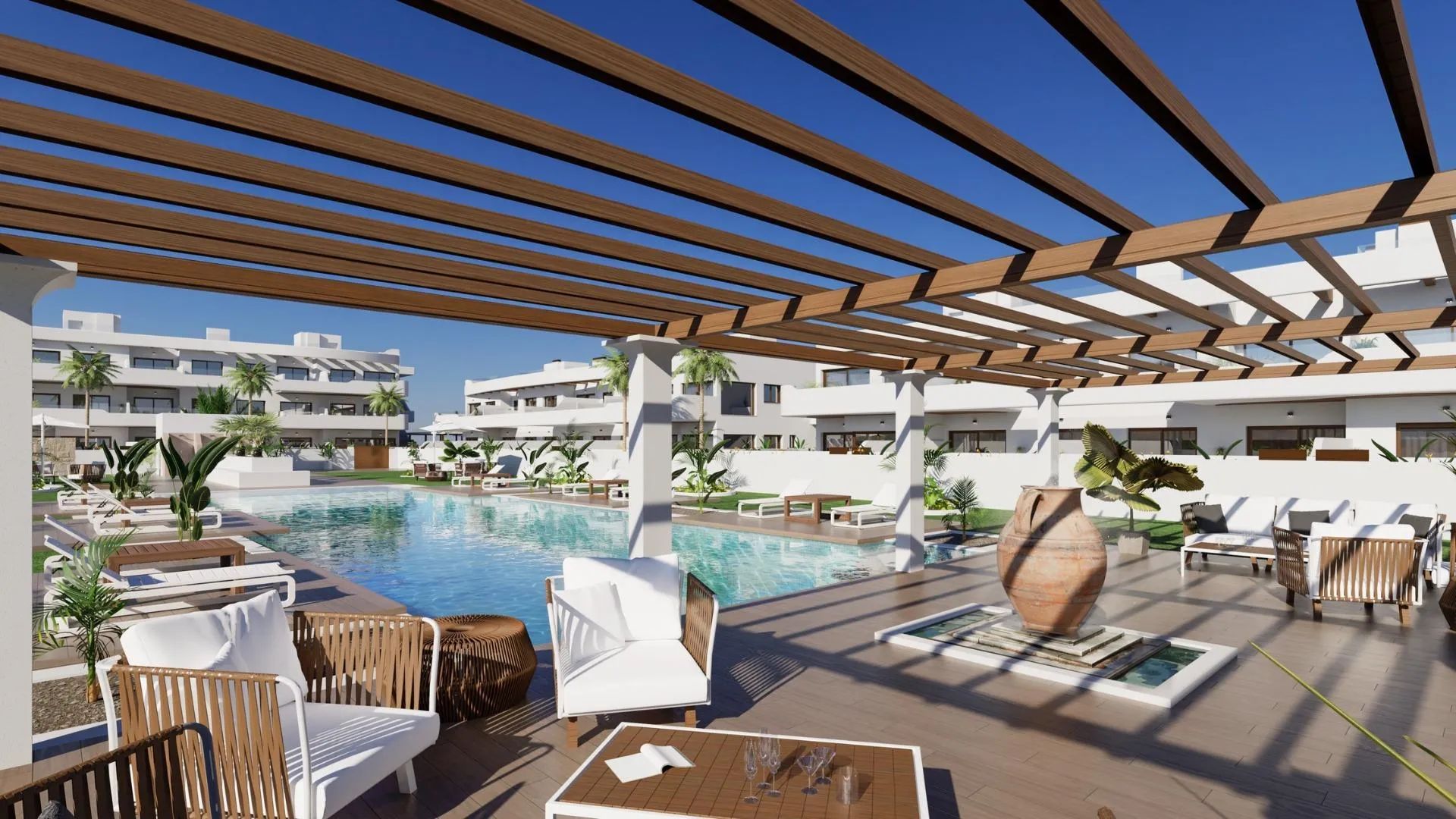 Elegante appartementen met panoramisch uitzicht op de golfbaan en de Mar Menor - Unieke kans! foto 2