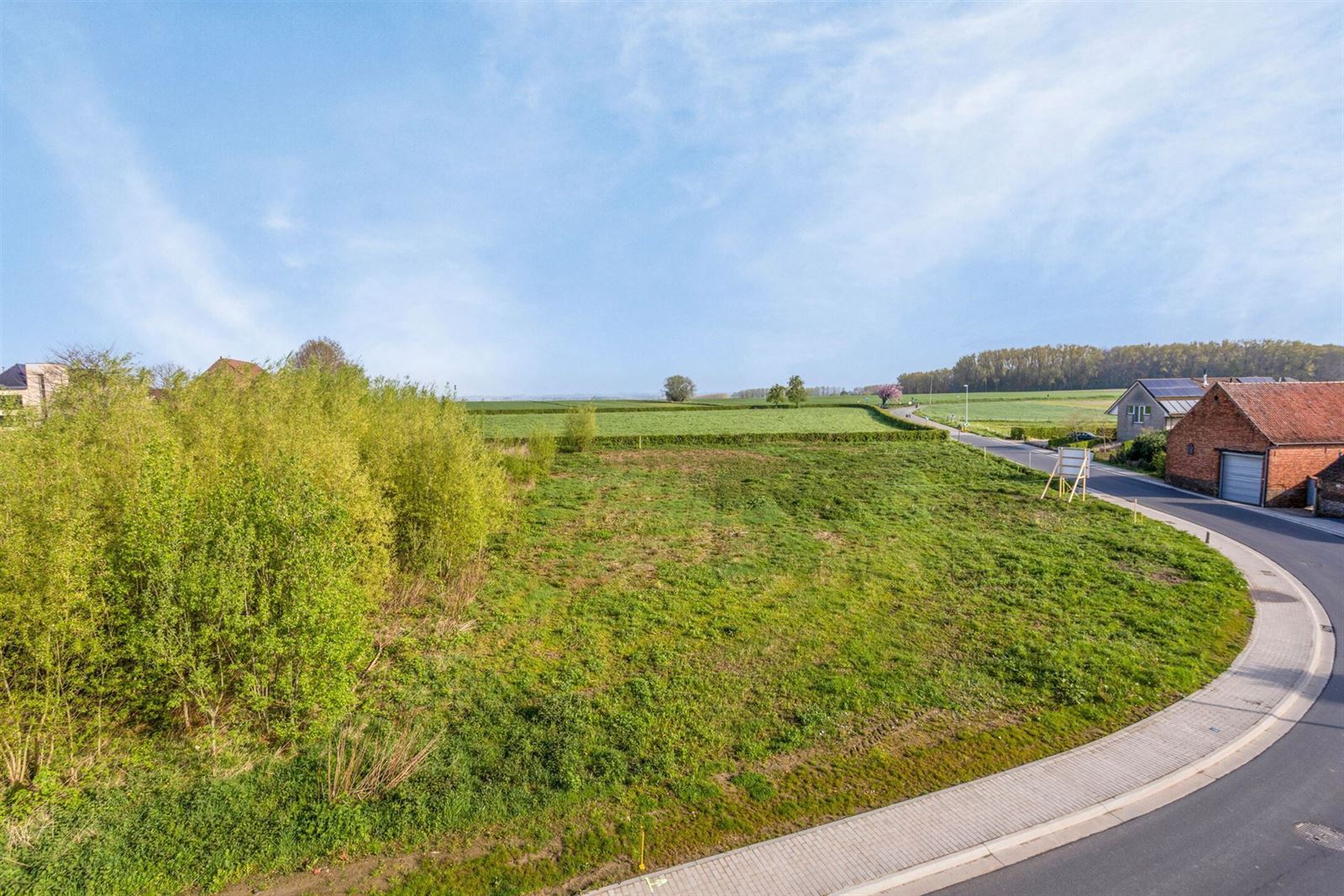 Bouwgrond (4a70ca) te Waarbeke voor 3-gevelwoning (Lot 4) foto 3