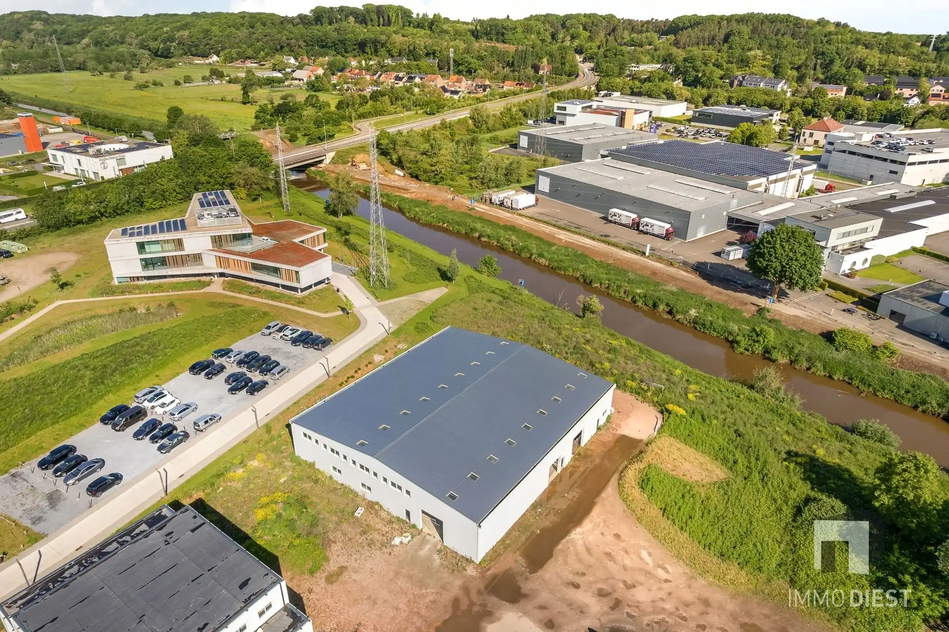 Nieuwbouw loods in KMO-zone Diest foto 33