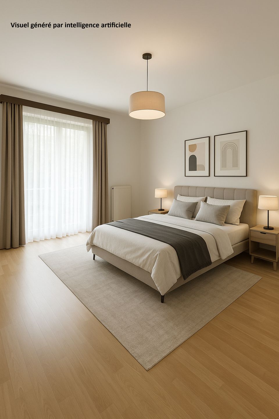 Charmant appartement met 2 slaapkamers en garage foto 14