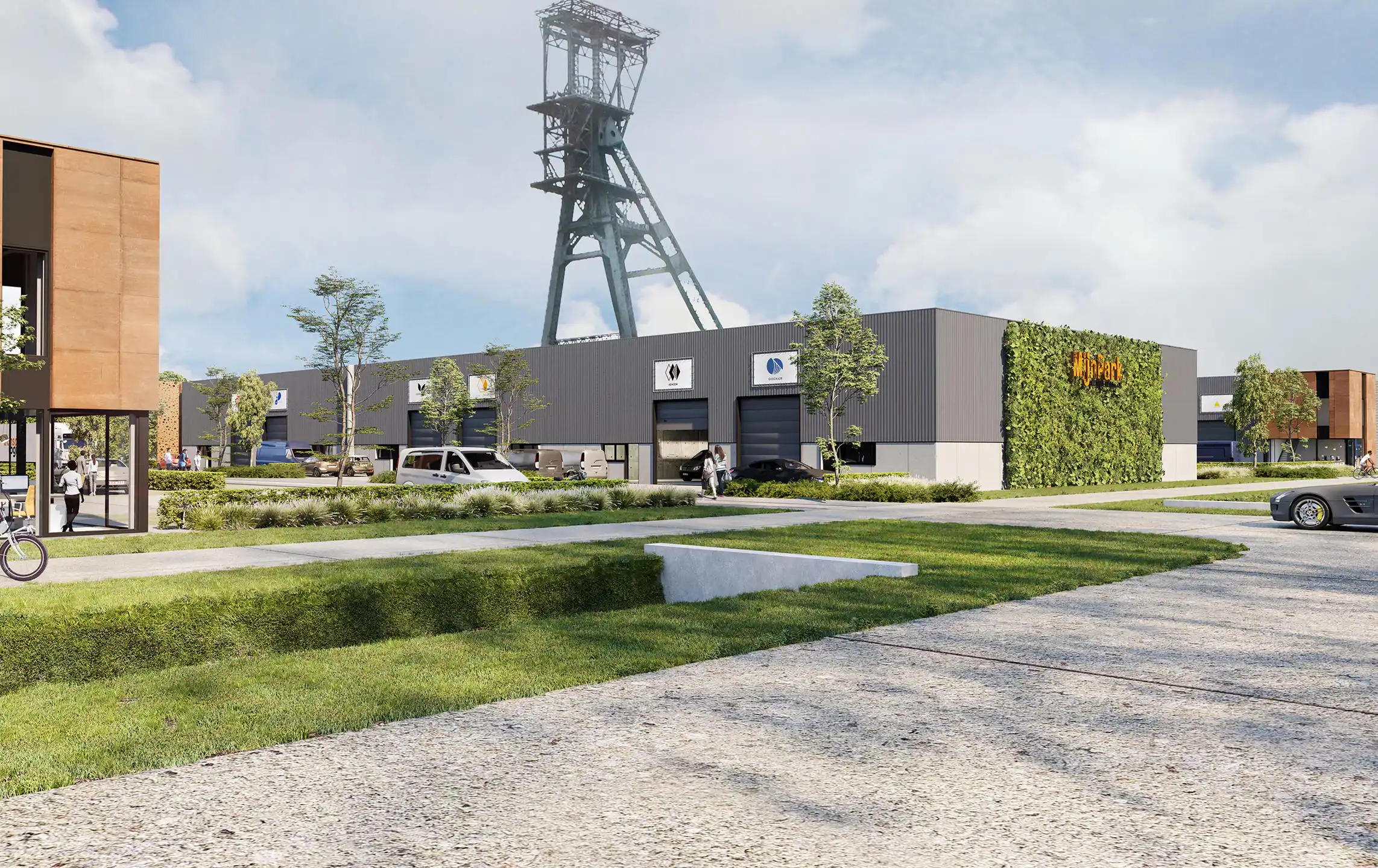 BEDRIJVENCAMPUS "MIJNPARK" IN HOUTHALEN foto 2
