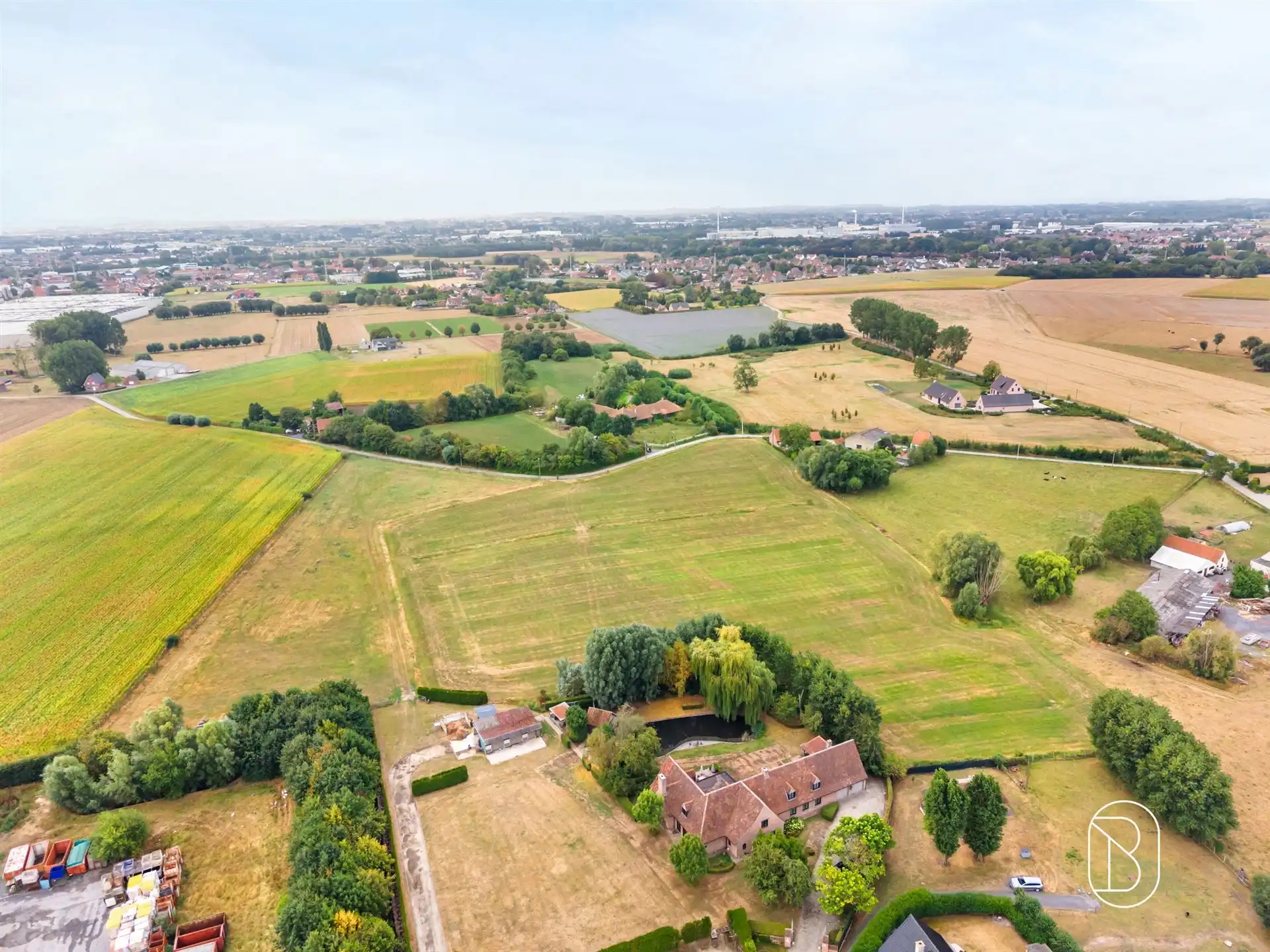 Uitgestrekte landbouwgrond van 2,4 ha in Wielsbeke foto 5