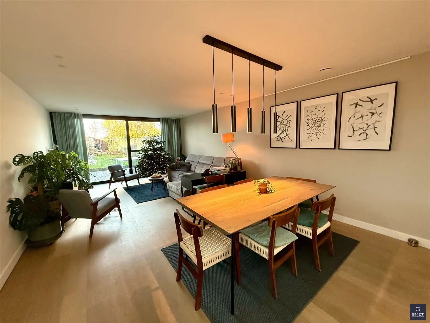 RUIME INSTAPKLARE WONING MET 3 SLPKS EN BUREEL OP PRACHTIG PERCEEL foto 3