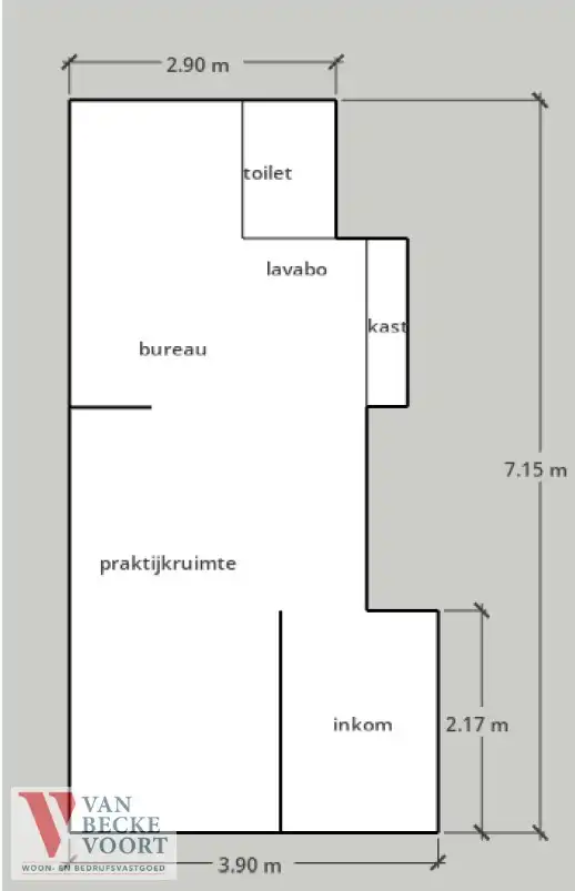 Handelsgelijkvloers 25m² foto 6