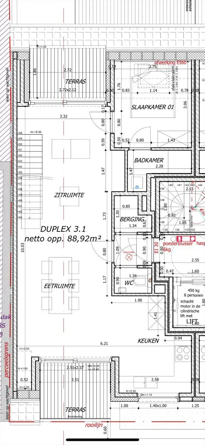Centraal gelegen duplex appartement met 3 slaapkamers foto 12