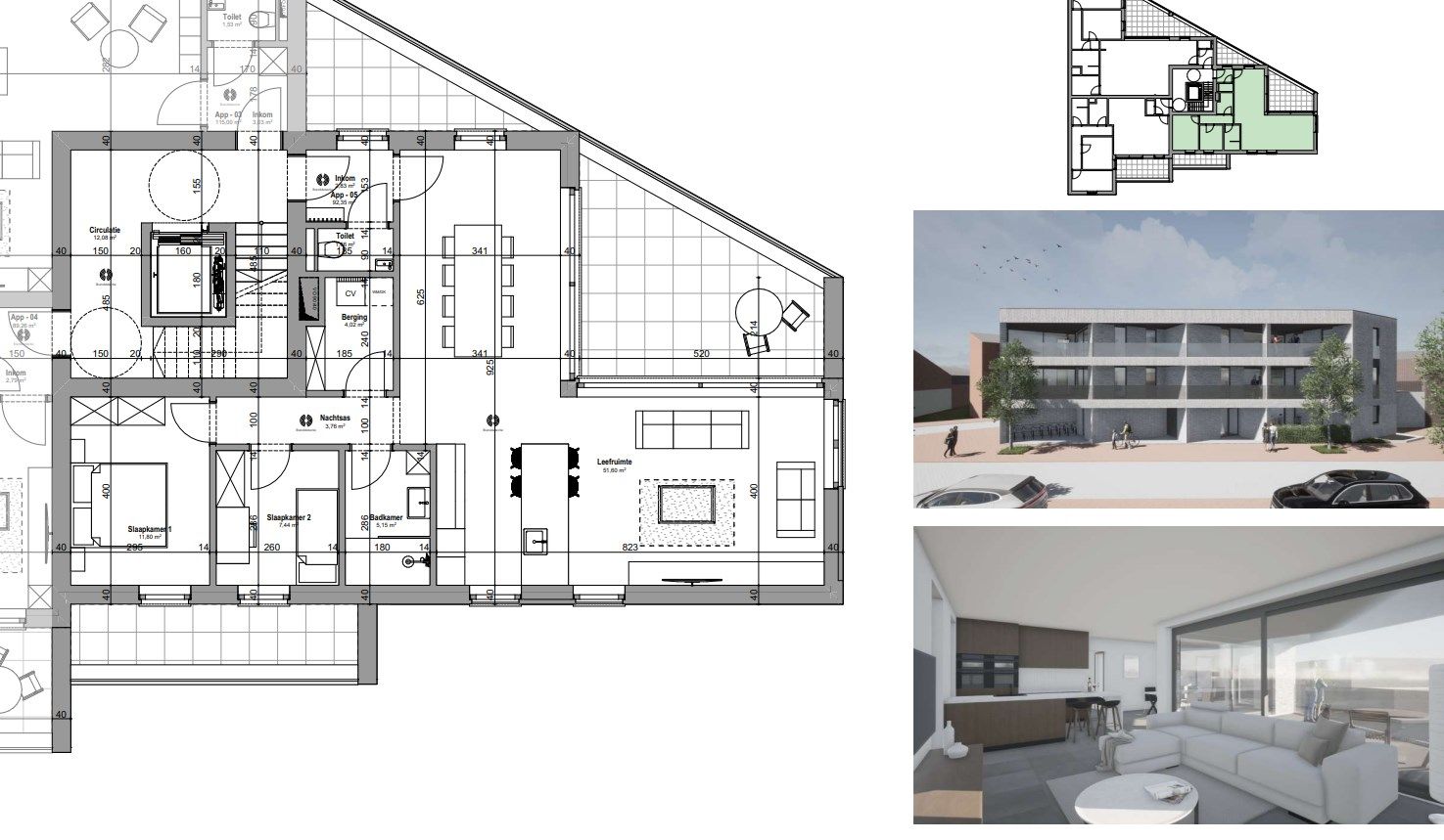 Luxueus en energiezuinig nieuwbouw appartement gelegen op de eerste verdieping op de hoek van de Grote Kerkstraat en het dorpsplein in Kinrooi foto 7