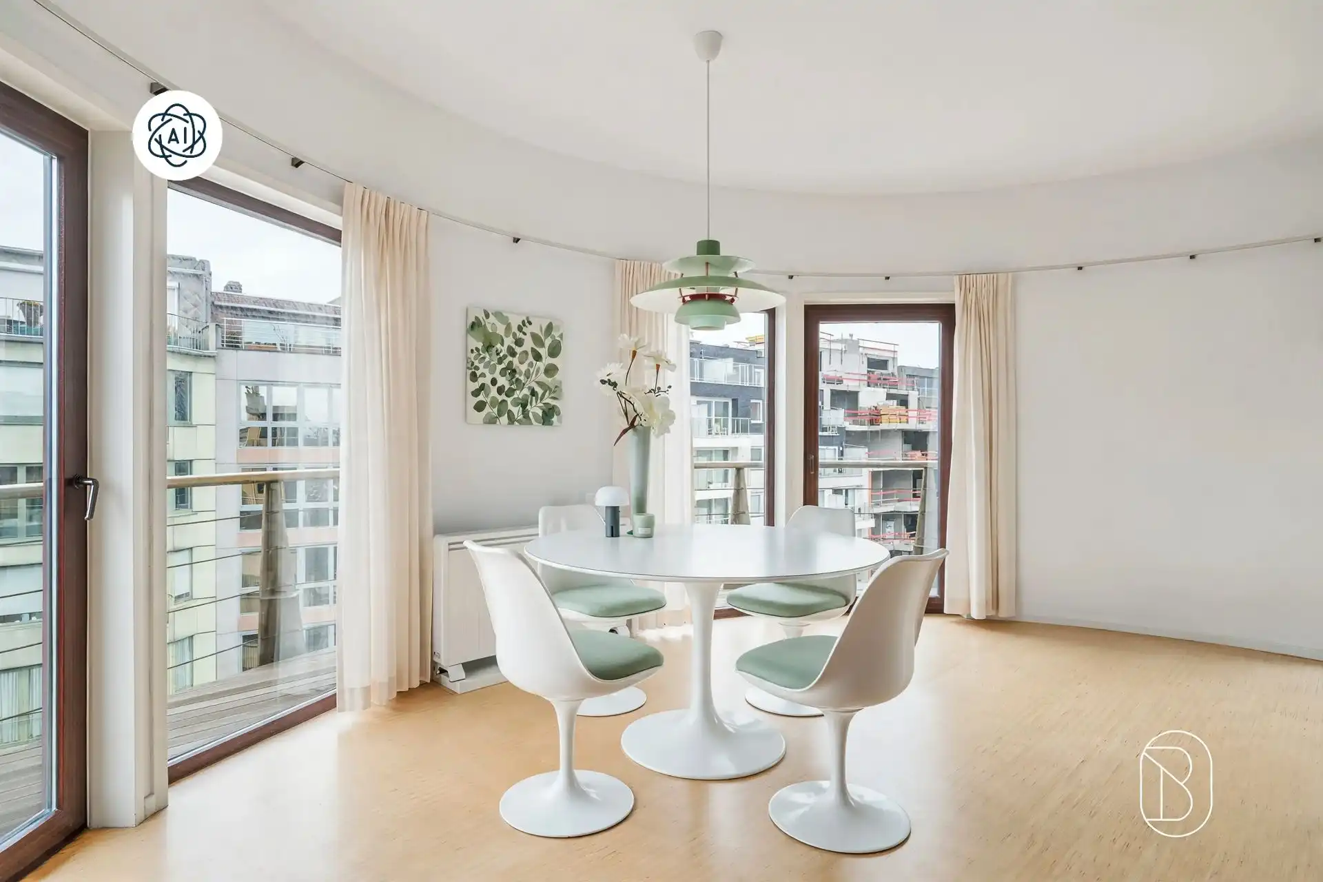 Topgelegen penthouse met mooi terras in De Panne foto 11