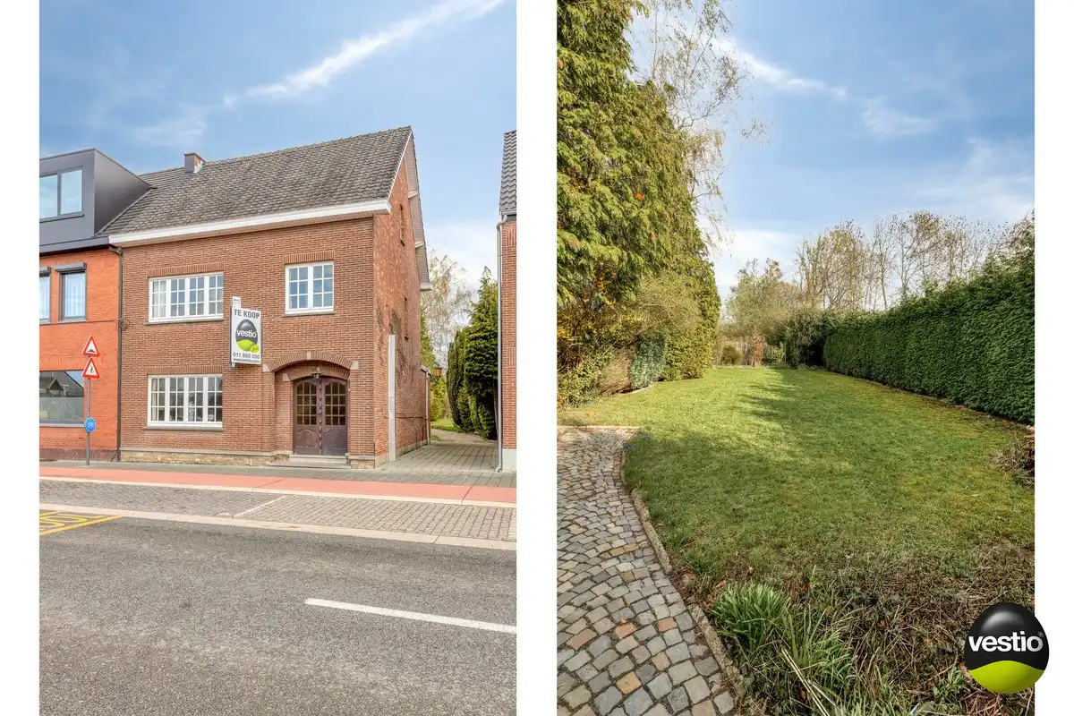 TE RENOVEREN WONING MET 3 SLAAPKAMERS EN GARAGE OP EEN RUIM PERCEEL VAN  8A 29CA IN HARTJE NIEUWERKERKEN foto 3
