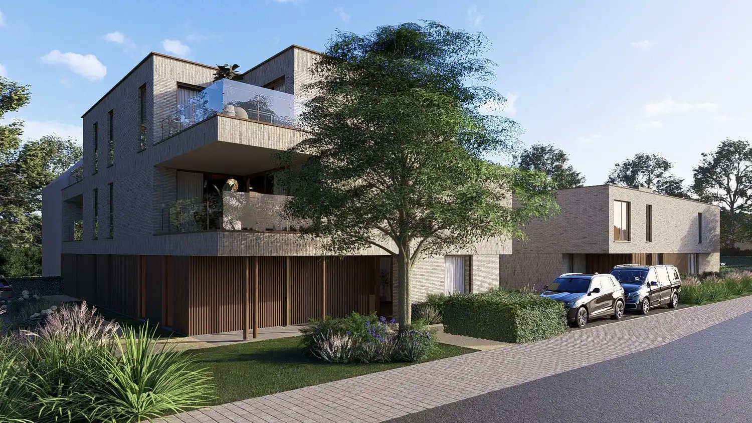 Luxueus en kleinschalig nieuwbouwproject gelegen in het groen nabij school en winkels en mogelijkheid tot aankoop aan 6% BTW! foto 4