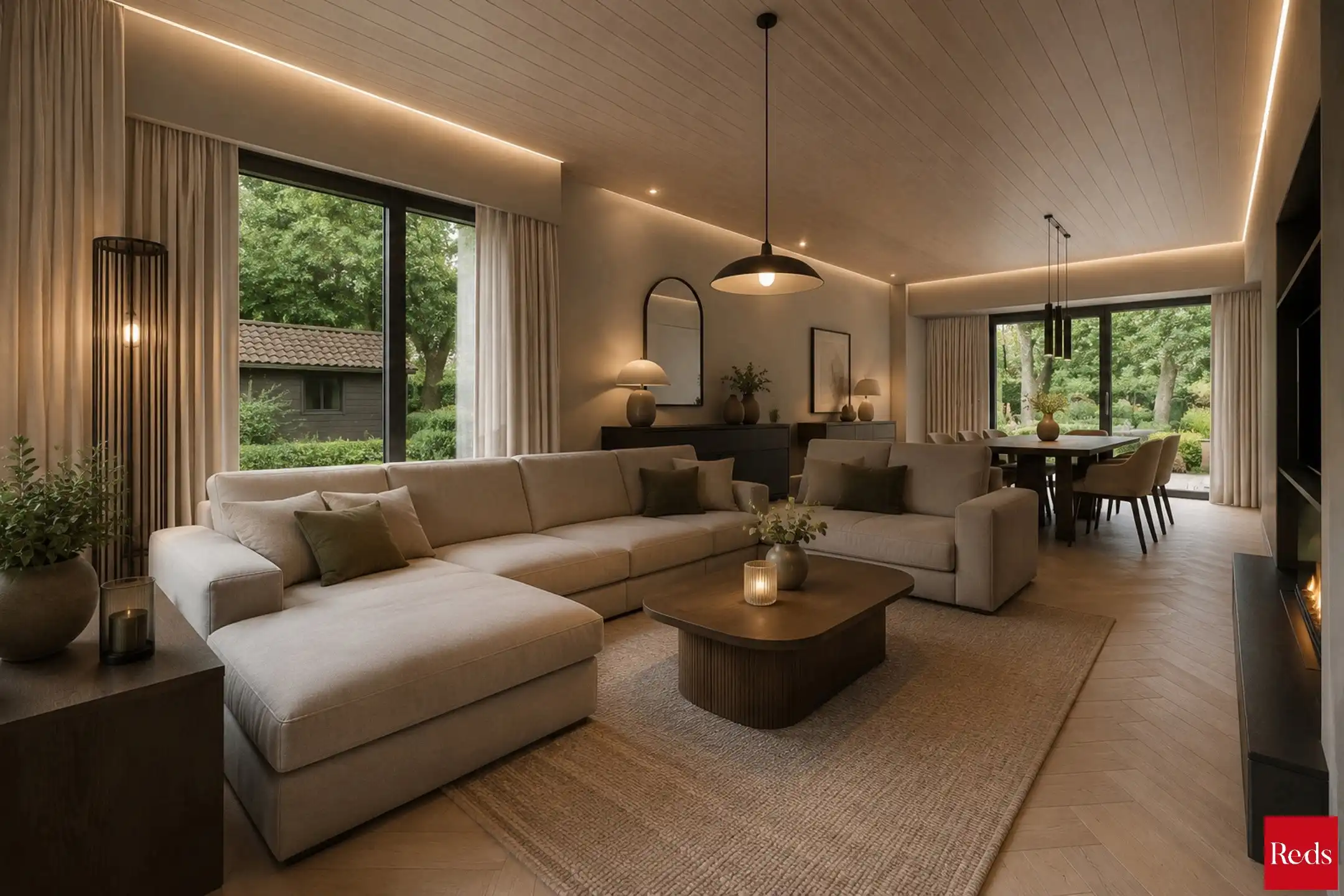 Charmante woning met uitzicht op blijvend groen foto 12