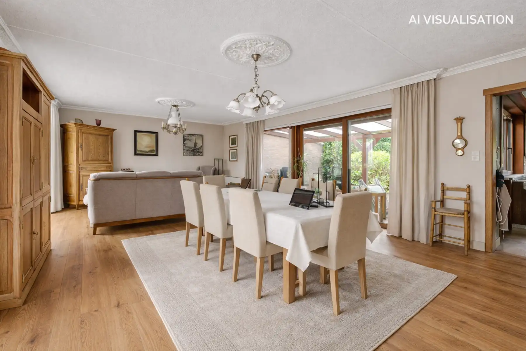 Gezinswoning met 5 slaapkamers en ruime tuin foto 4